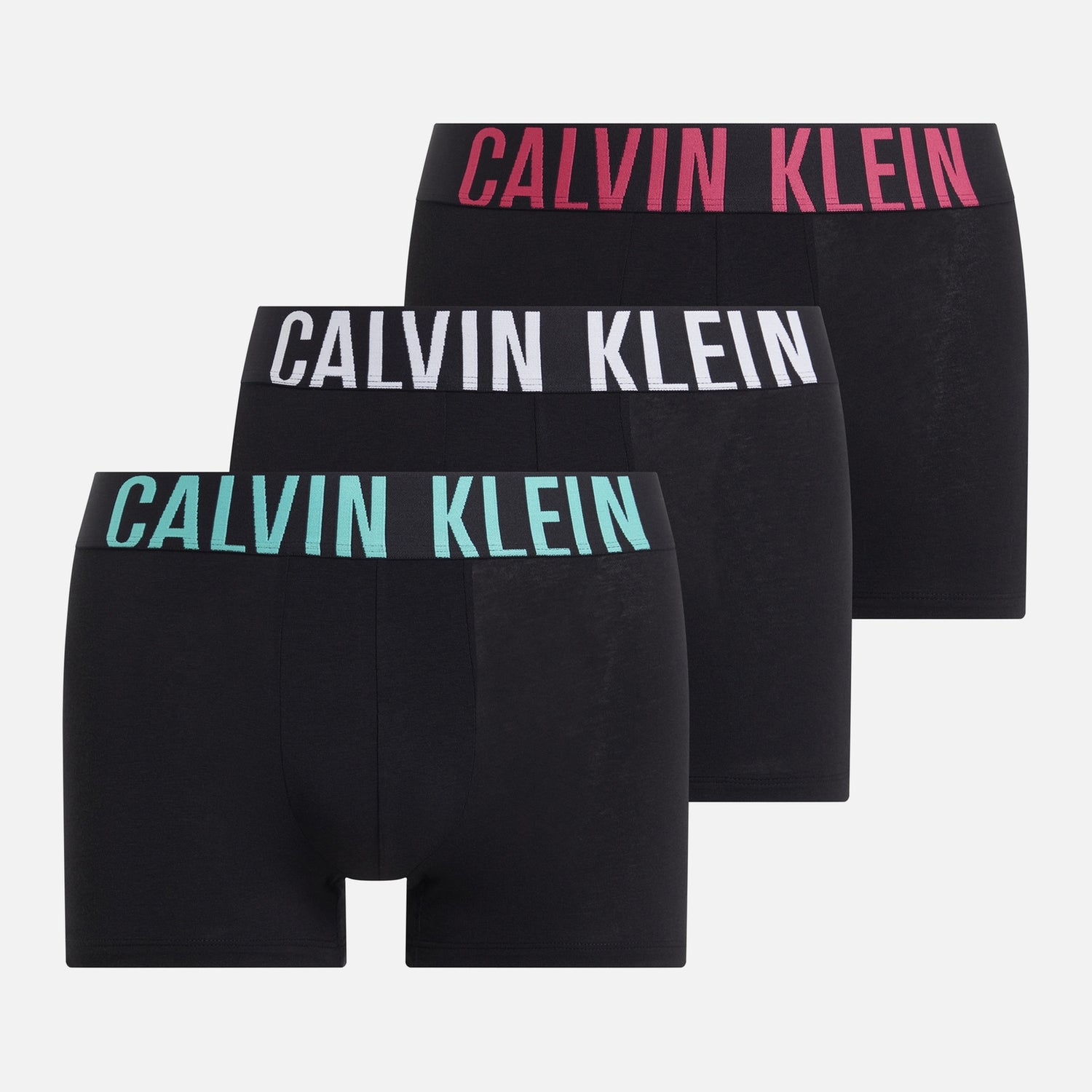 Calvin Klein Intense Power 3-Pack Stretch Cotton Trunks - S