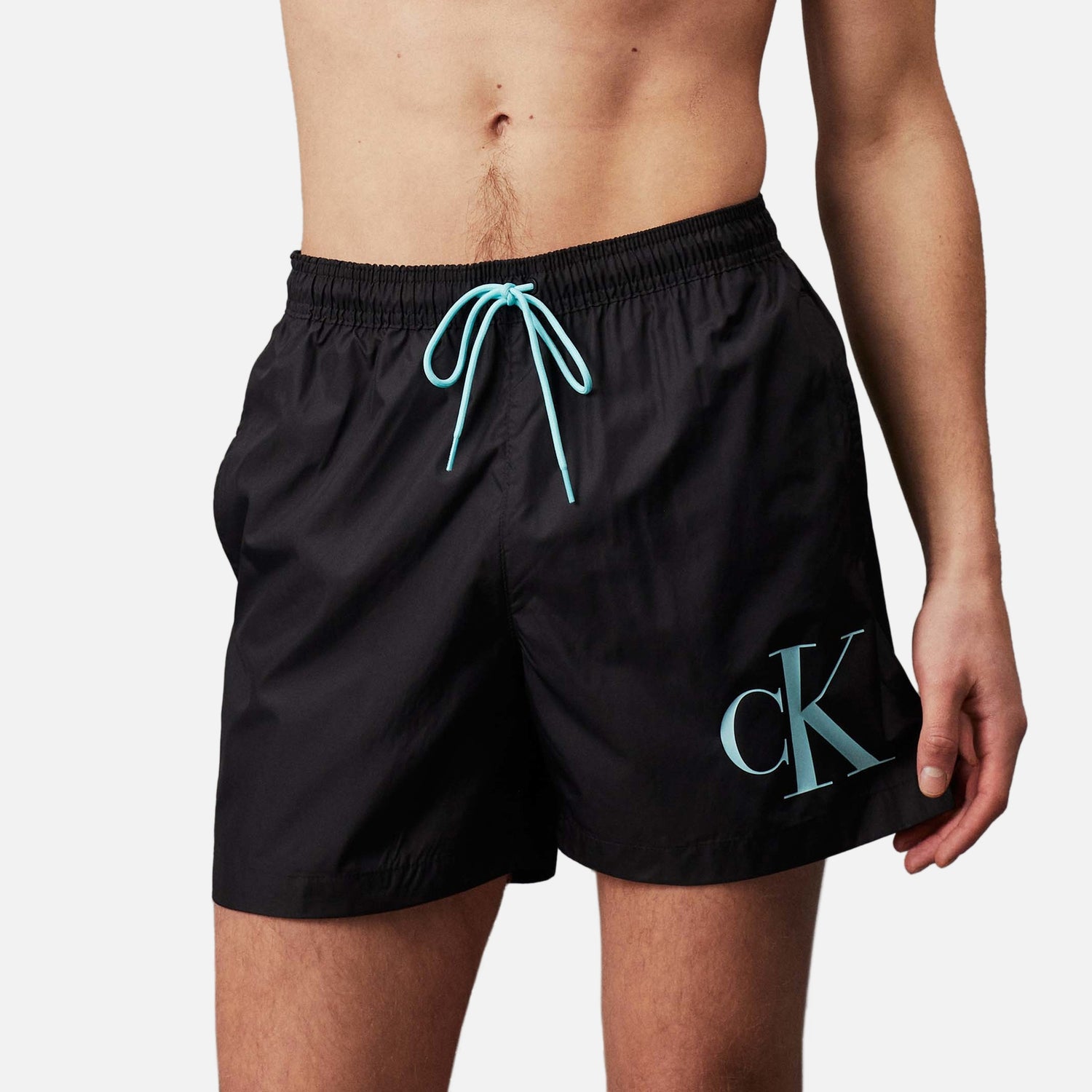 Calvin Klein Swimwear Logo-Print Shell Swimming Shorts - XL