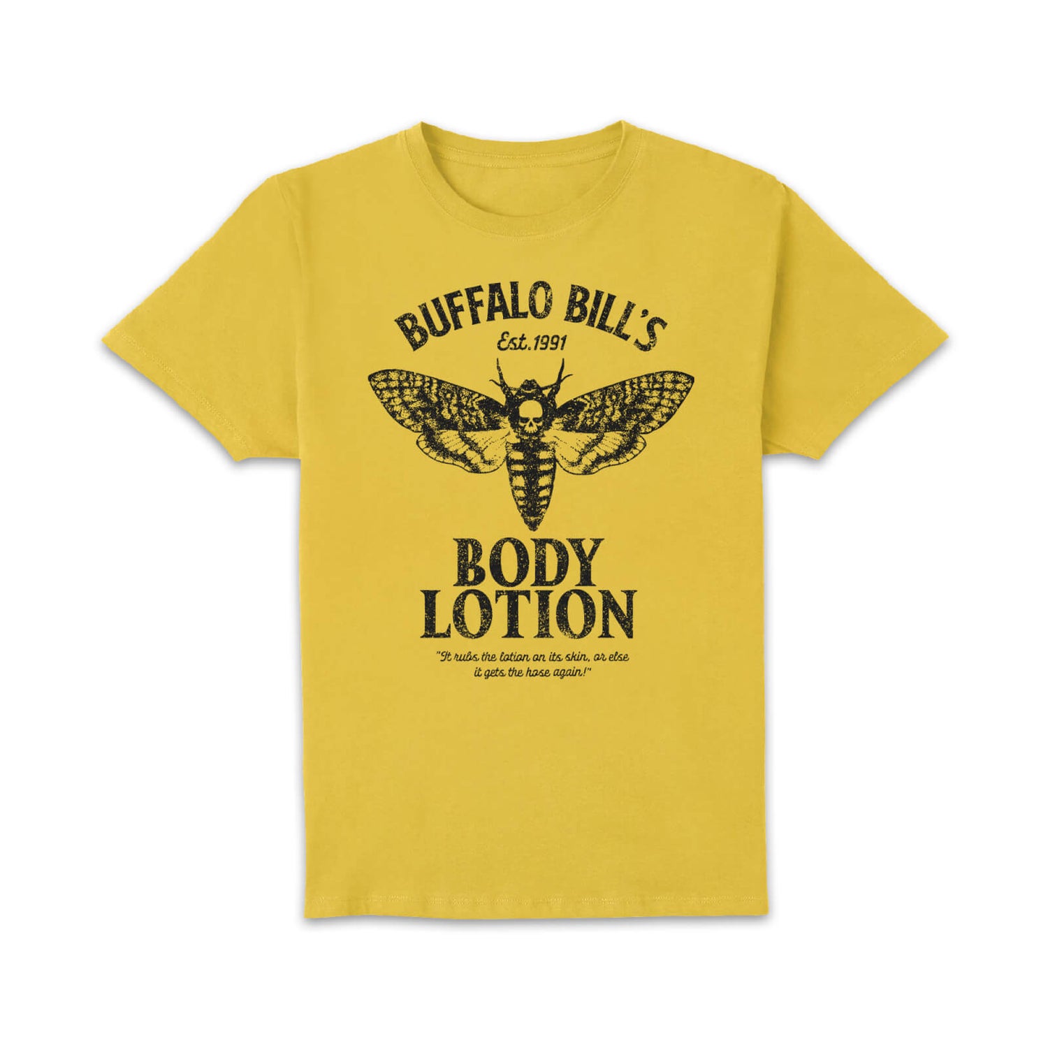 Buffalo Bill's Body Lotion Unisex T-Shirt - Yellow
