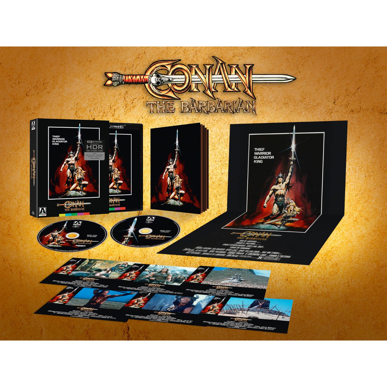 Conan The Barbarian Limited Edition 4K Ultra HD 4K - Zavvi US