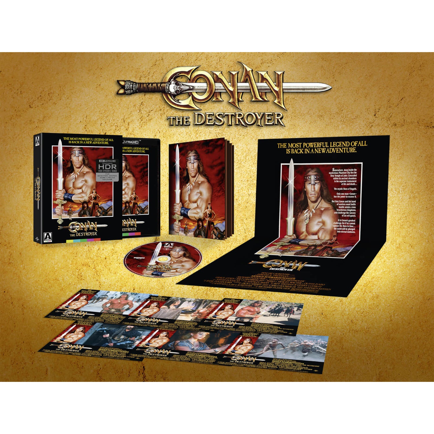 Conan The Destroyer Limited Edition 4K UHD