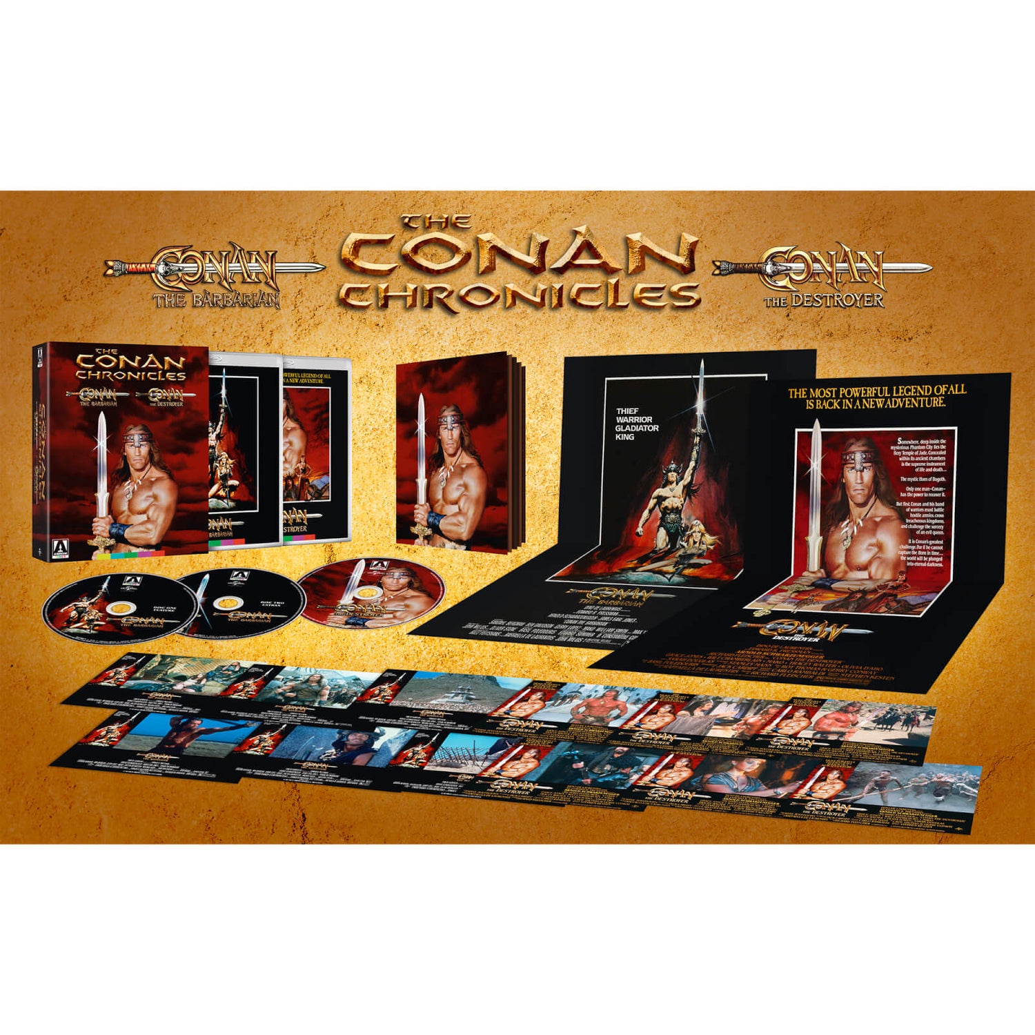 The Conan Chronicles: Conan The Barbarian & Conan The Destroyer Limited Edition Blu-ray