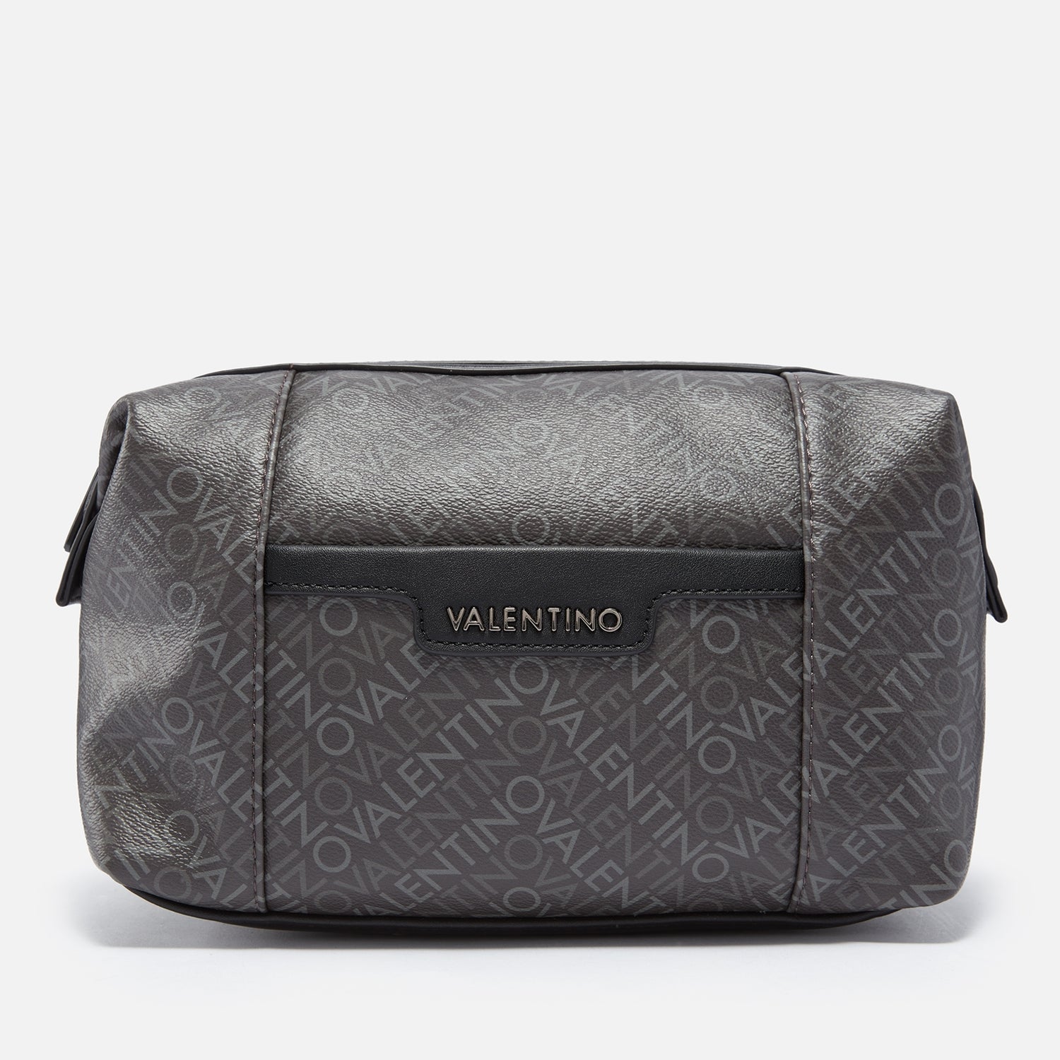 Valentino Tyrone Monogram Recycled Faux Leather Washbag