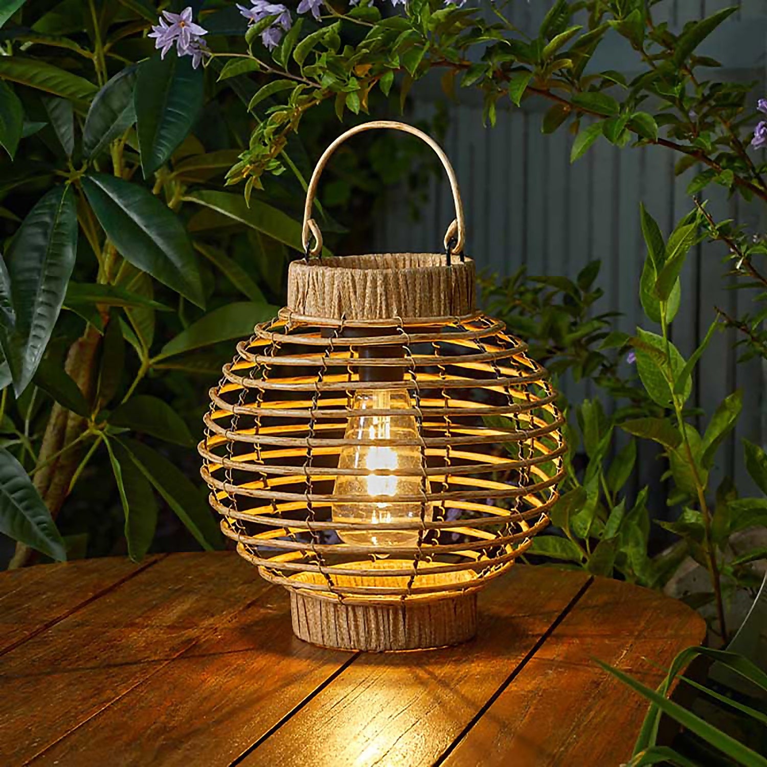Rattan lantern sales