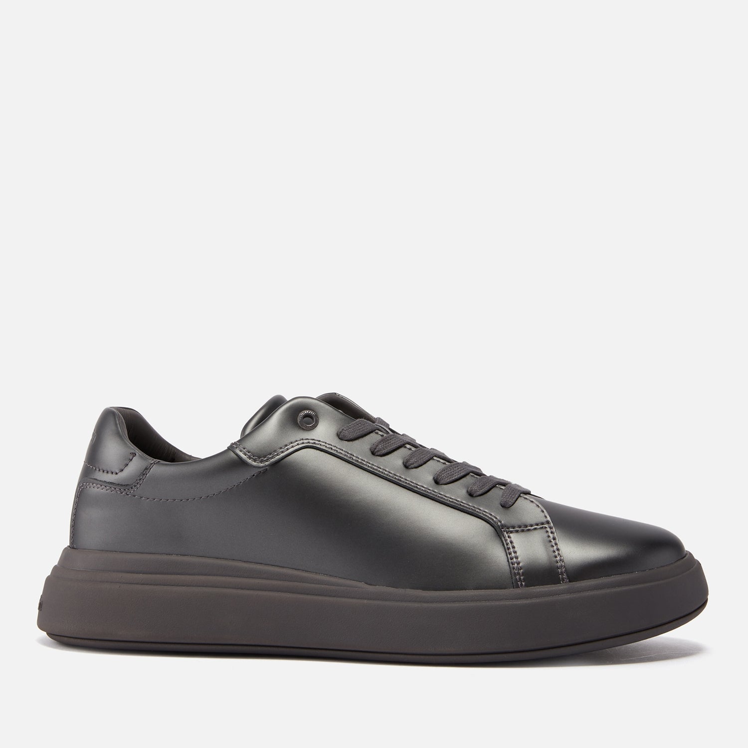 Calvin Klein Men's Leather Chunky Sole Trainers - UK 7