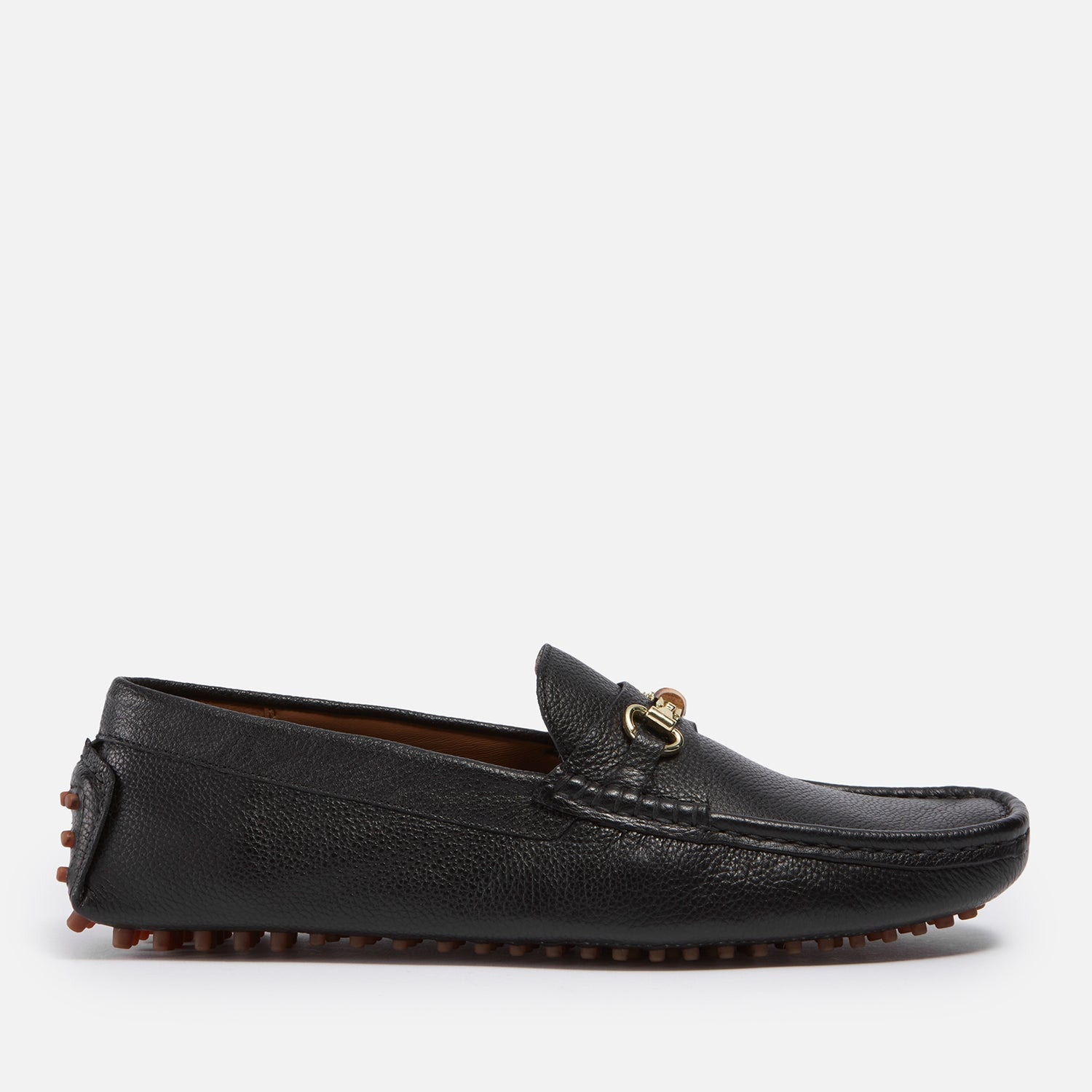 Walk London Men's Cole Bone Leather Driving Shoes