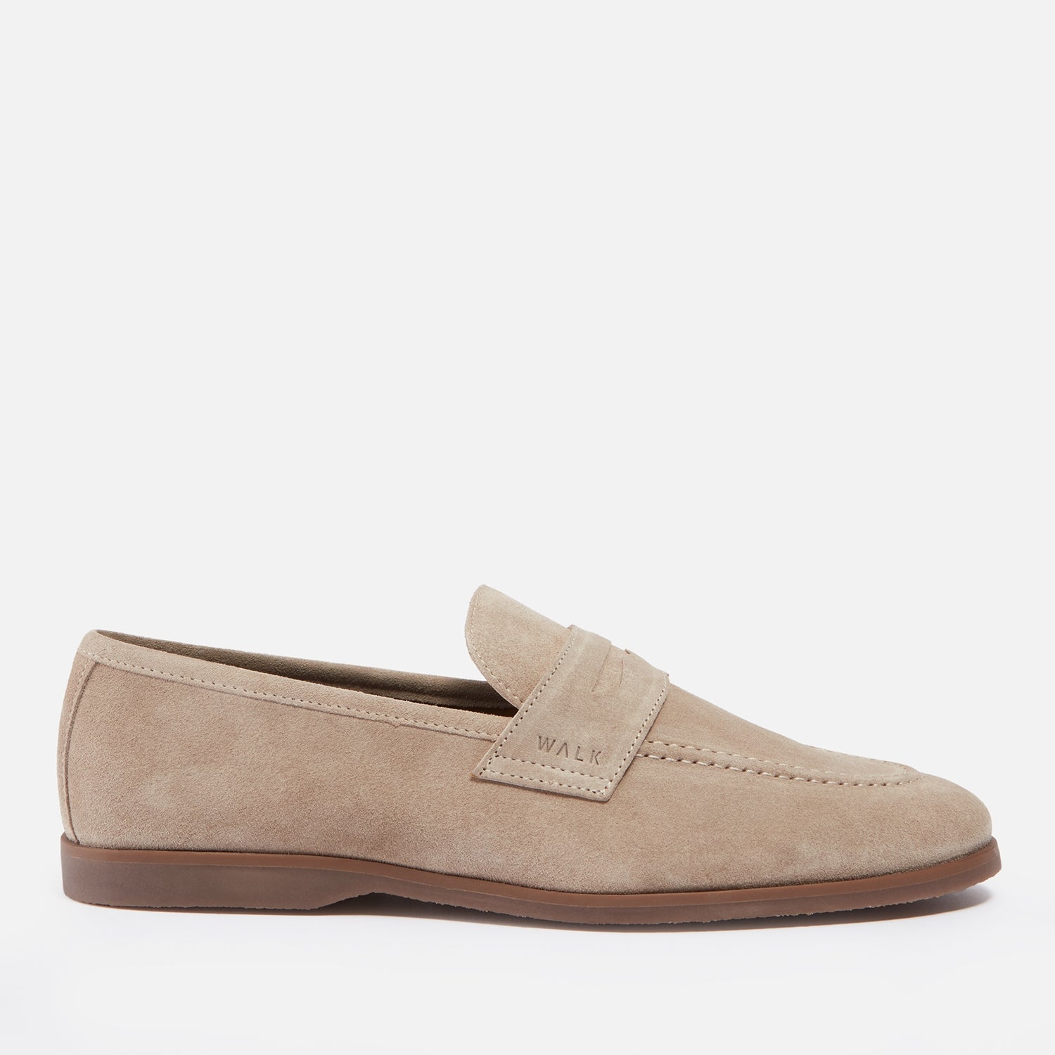 Walk London Men’s Angelo Saddle Suede Loafers