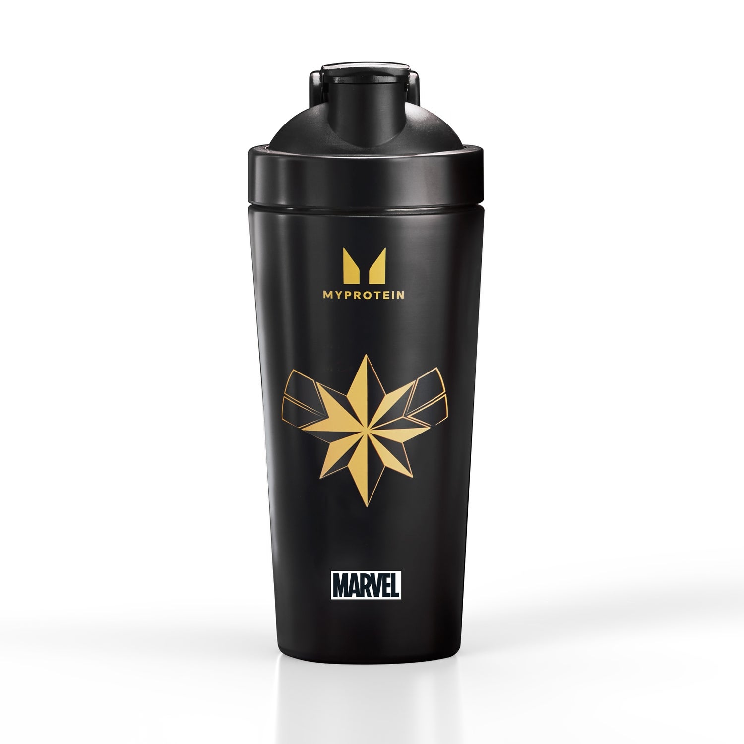 Vaso mezclador metálico de Capitana Marvel