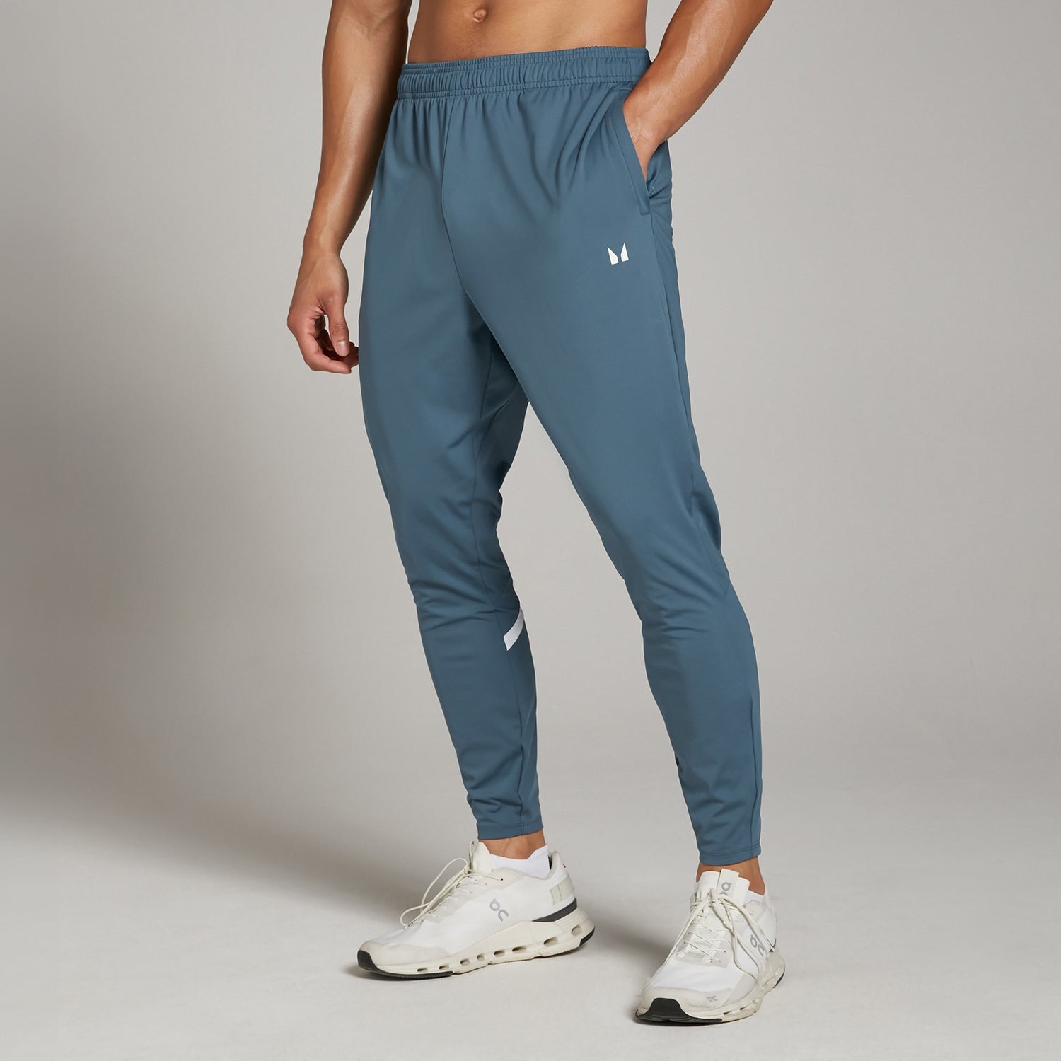 Steel blue joggers sale