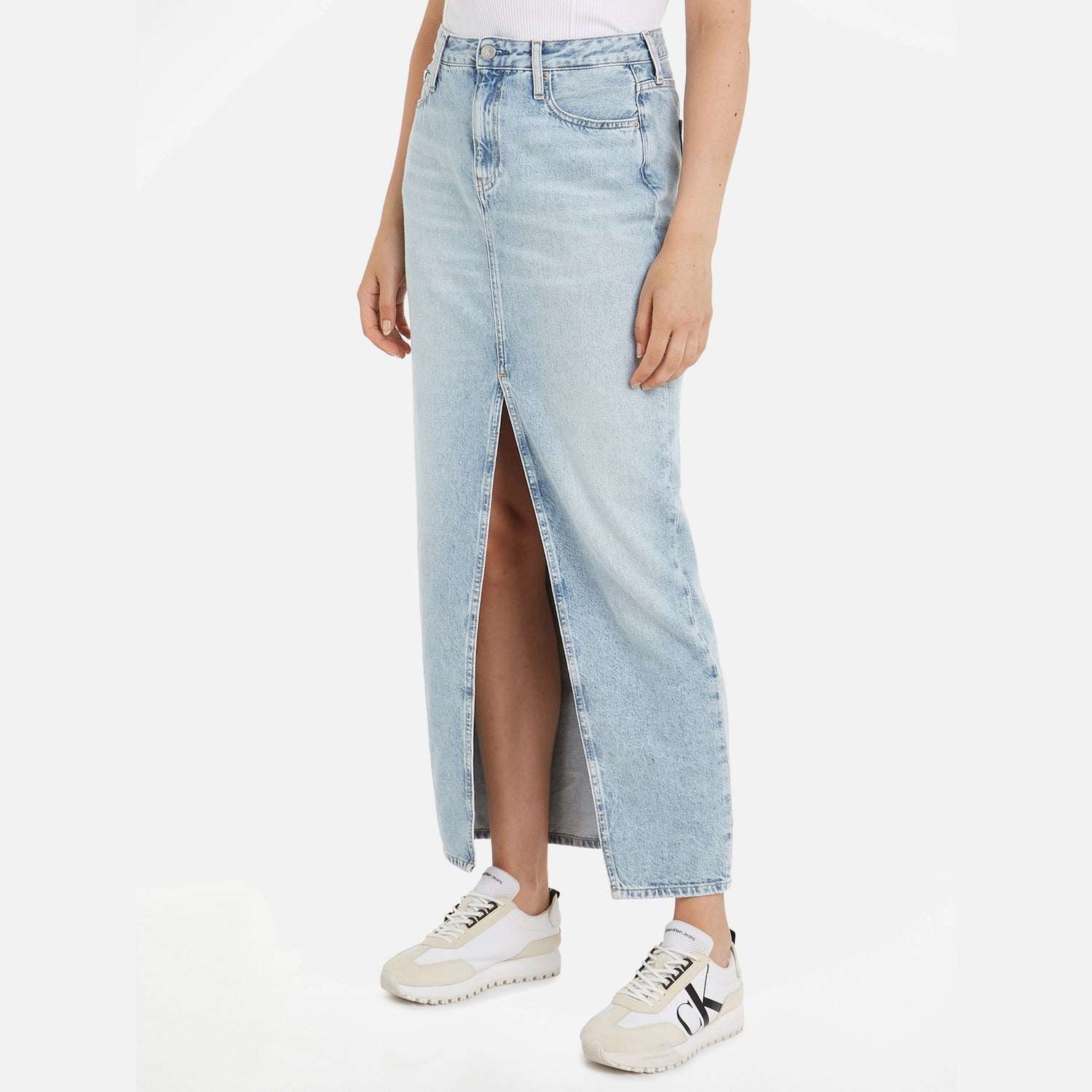 Calvin Klein Jeans Denim Maxi Skirt - W29