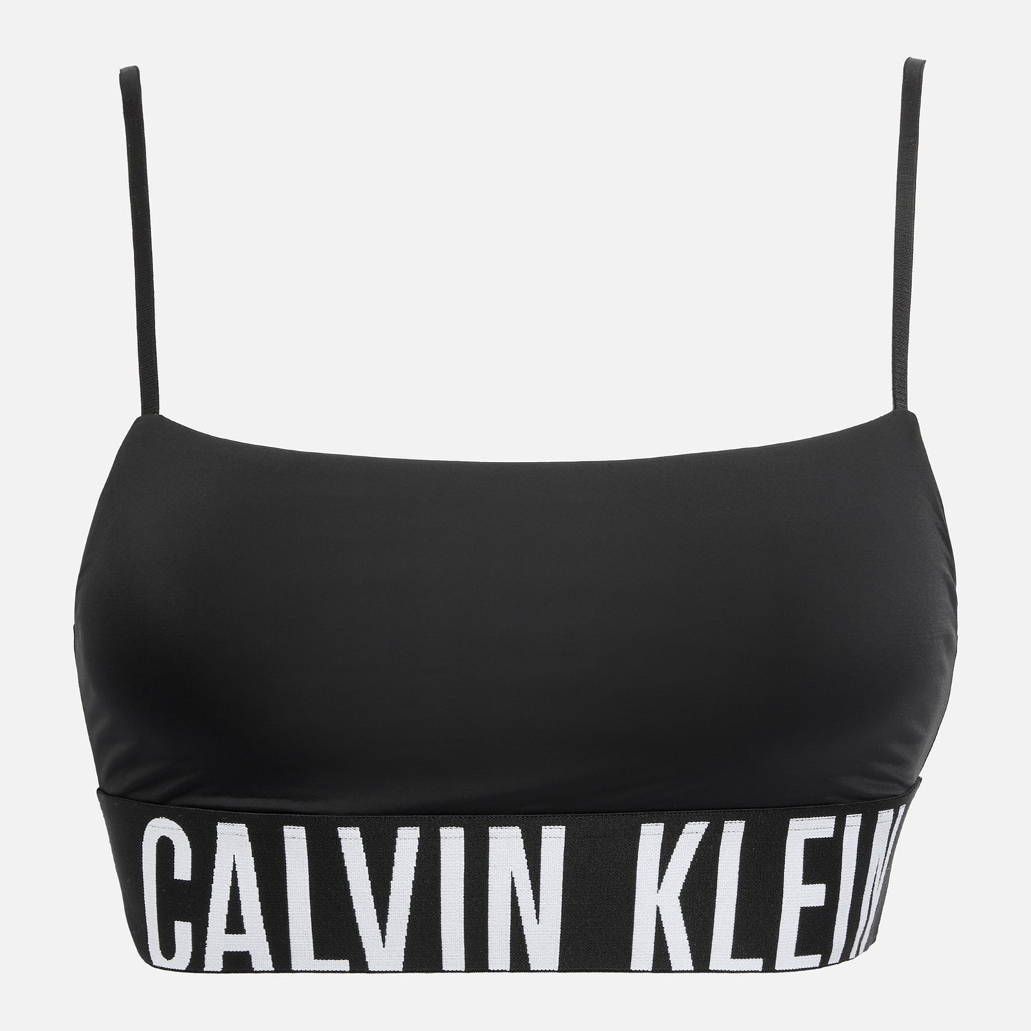 Calvin Klein Intense Power Unlined Stretch-Jersey Bralette - XS