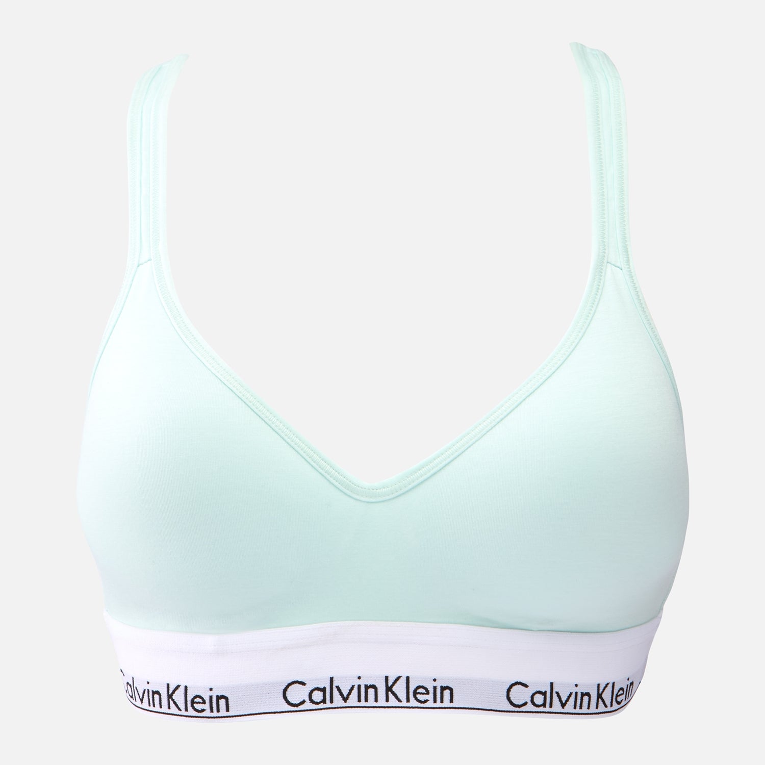 Calvin Klein Modern Lift Cotton-Blend Bralette - XS