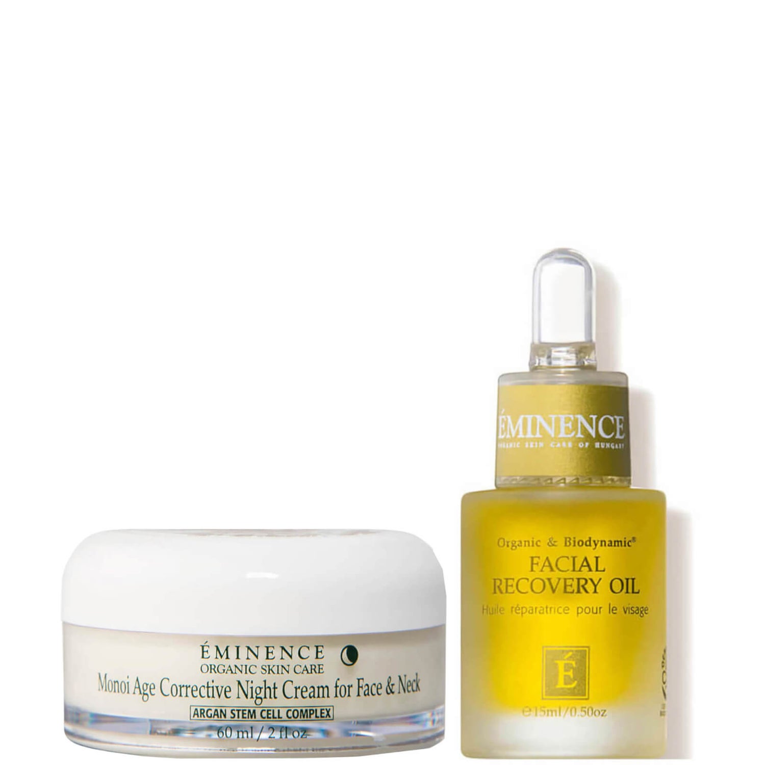 Eminence Organic Skin Care Nightly Repair and Recover Bundle (Worth $162.00)