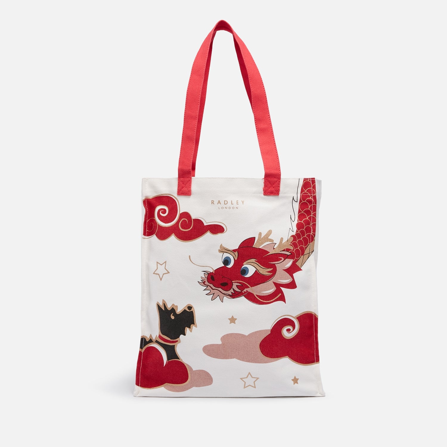Radley Lunar New Year Medium Cotton Canvas Tote Bag TheHut
