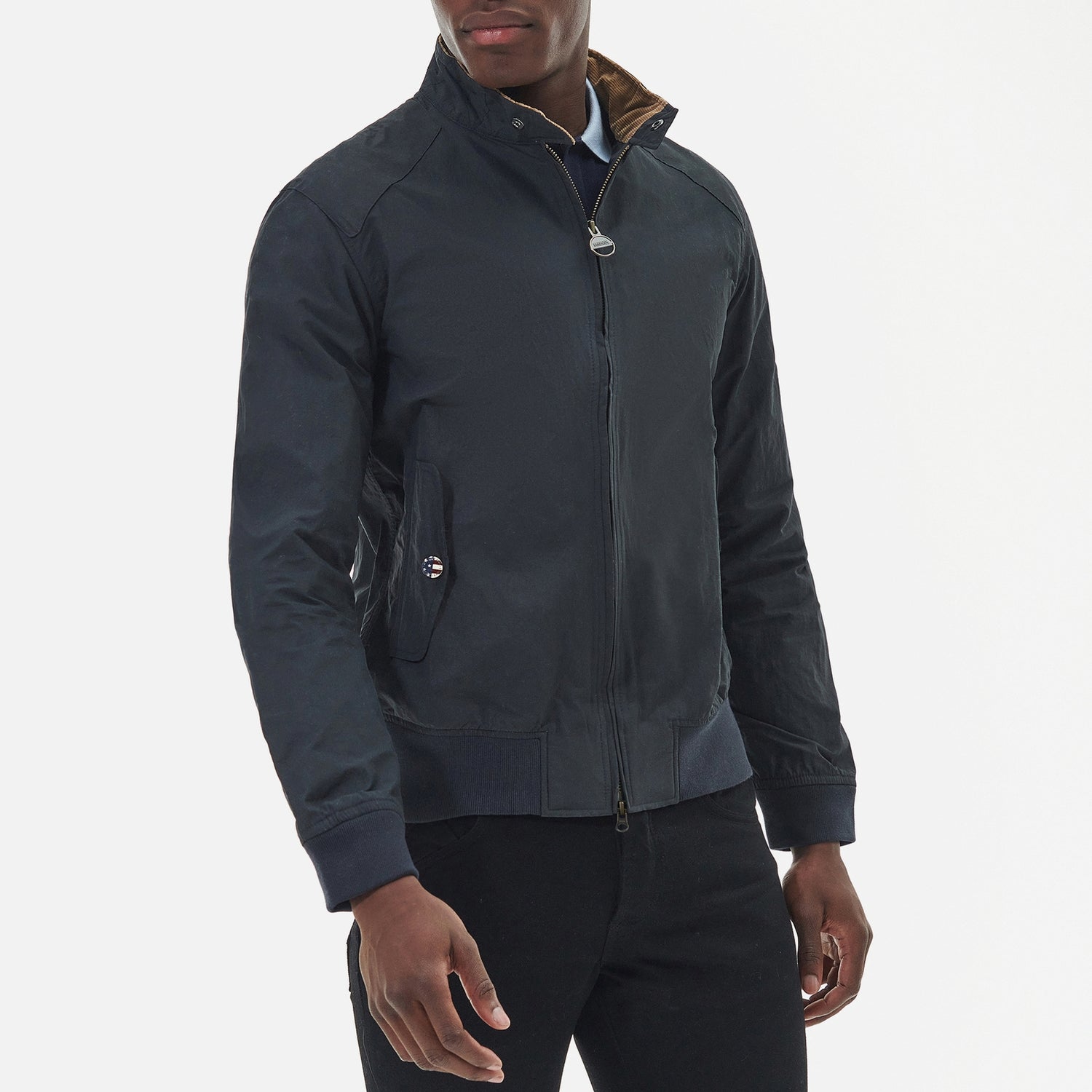 Barbour International x Steve McQueen Rectifier Canvas Harrington Jacket - M