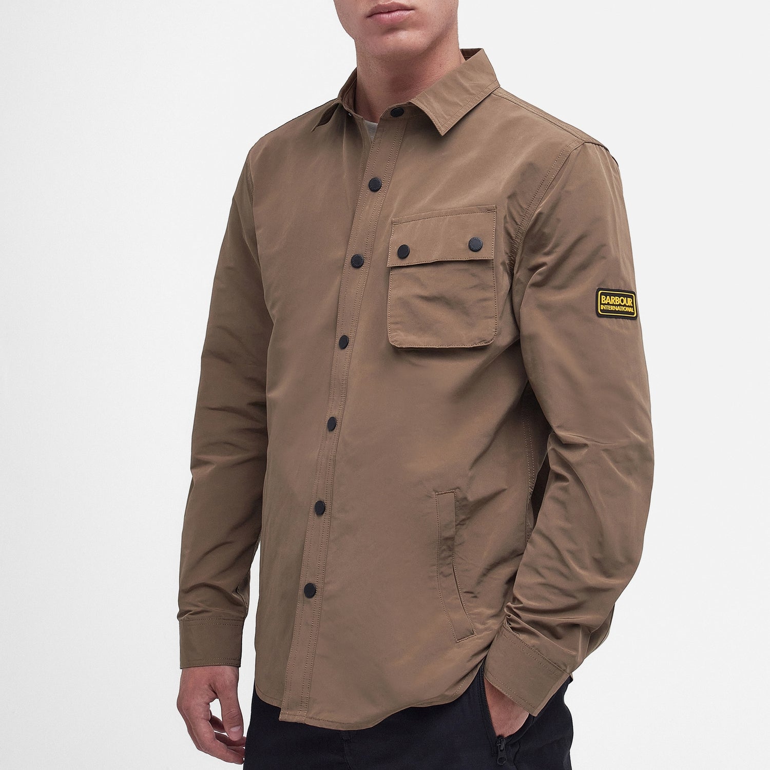 Barbour International Control Nylon Overshirt - L