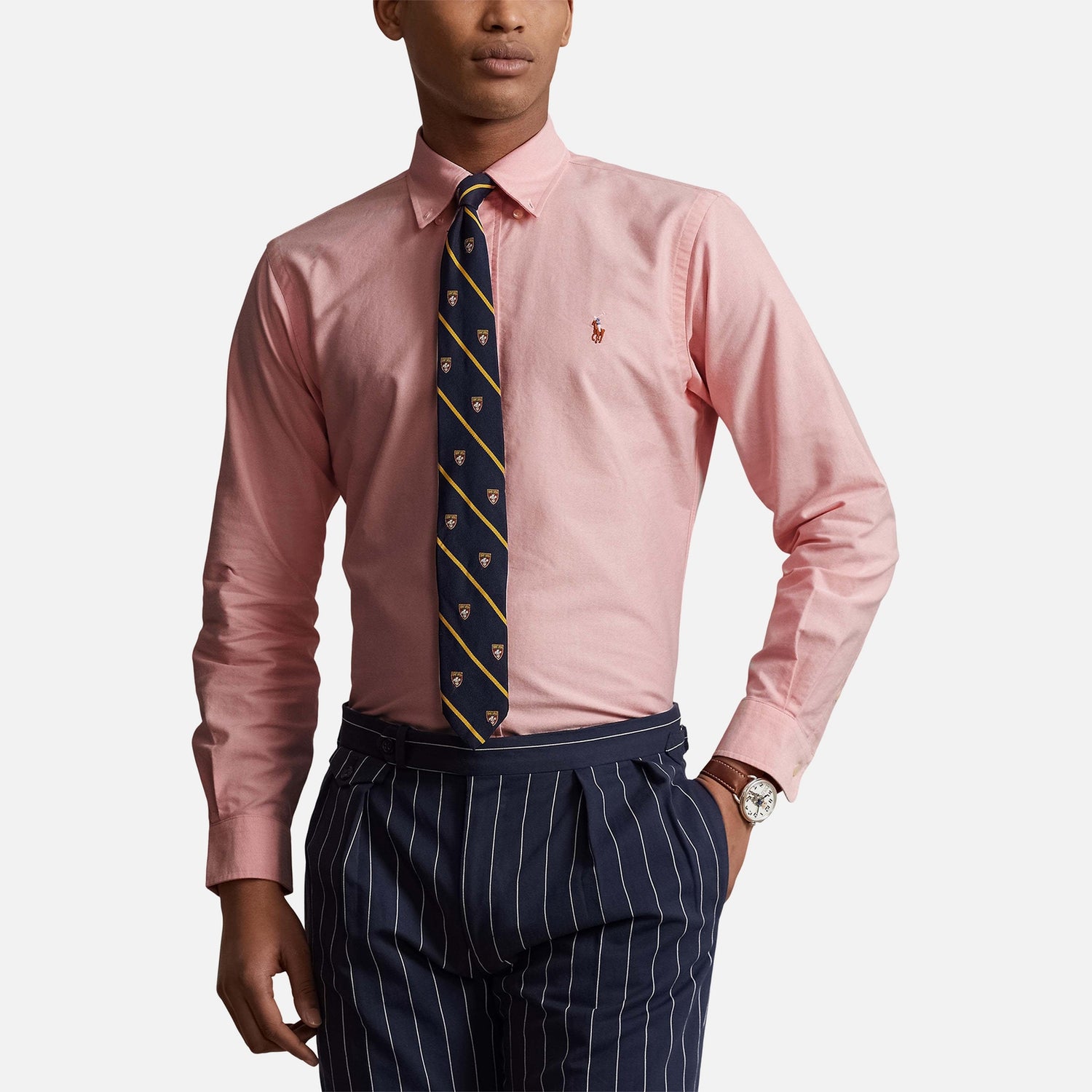 Polo Ralph Lauren Custom-Fit Oxfordhemd - Pink - S