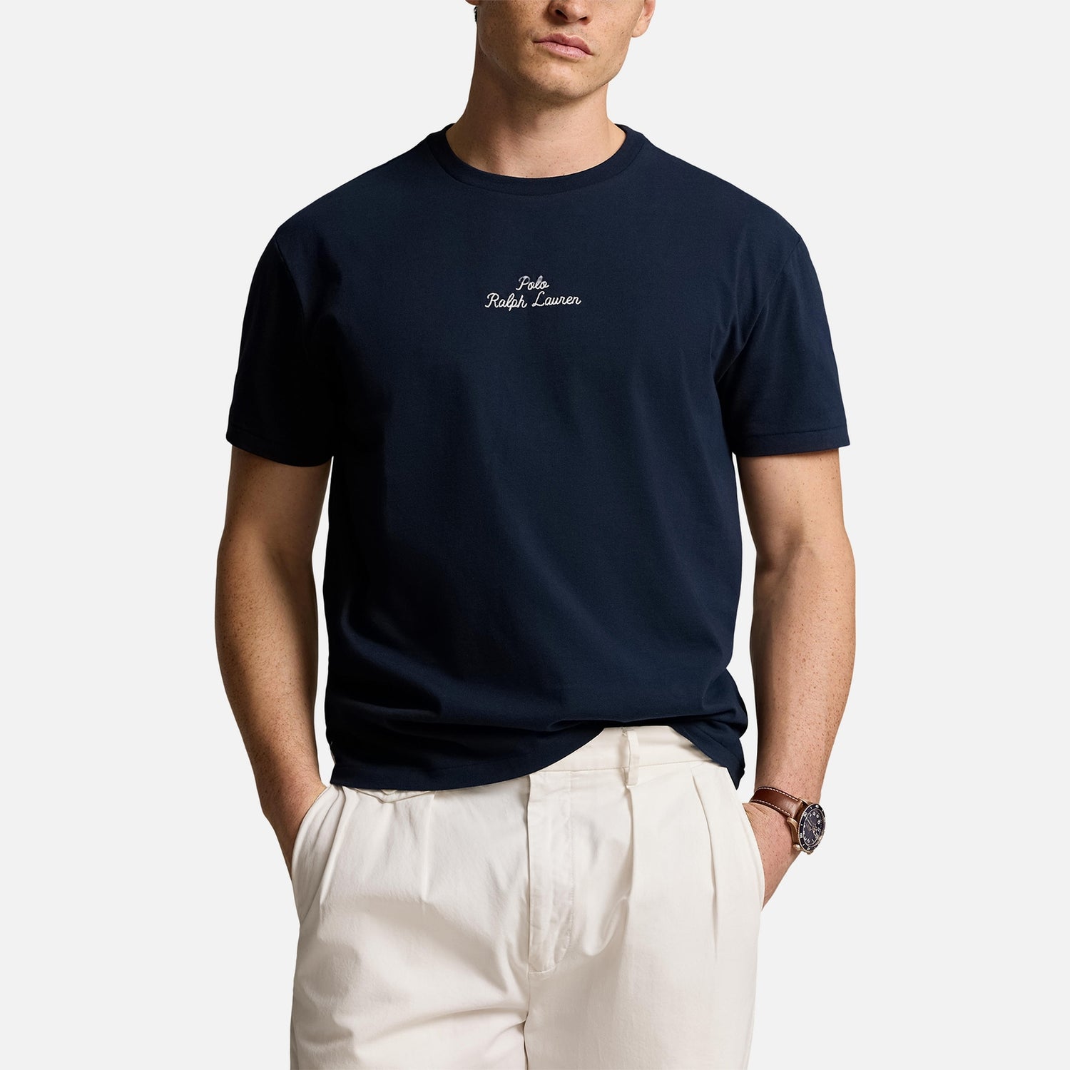 Polo Ralph Lauren Classic-Fit Jersey-T-Shirt mit Logo - Aviator Navy - M