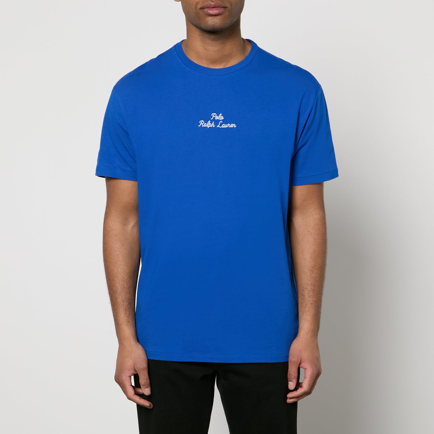 Polo Ralph Lauren Classic-Fit Jersey-T-Shirt mit Logo - Blue Saturn - S
