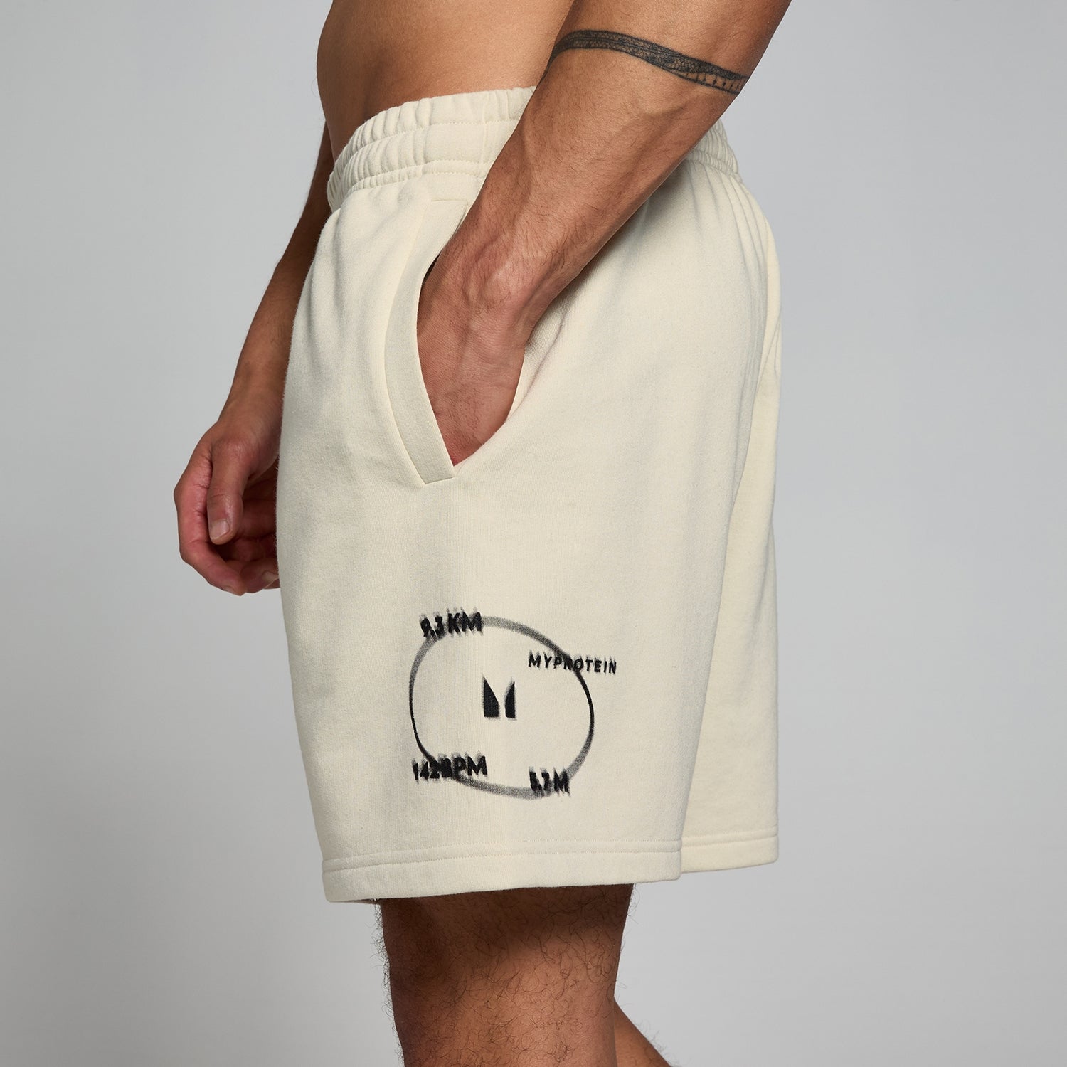 Graphic sweat shorts discount