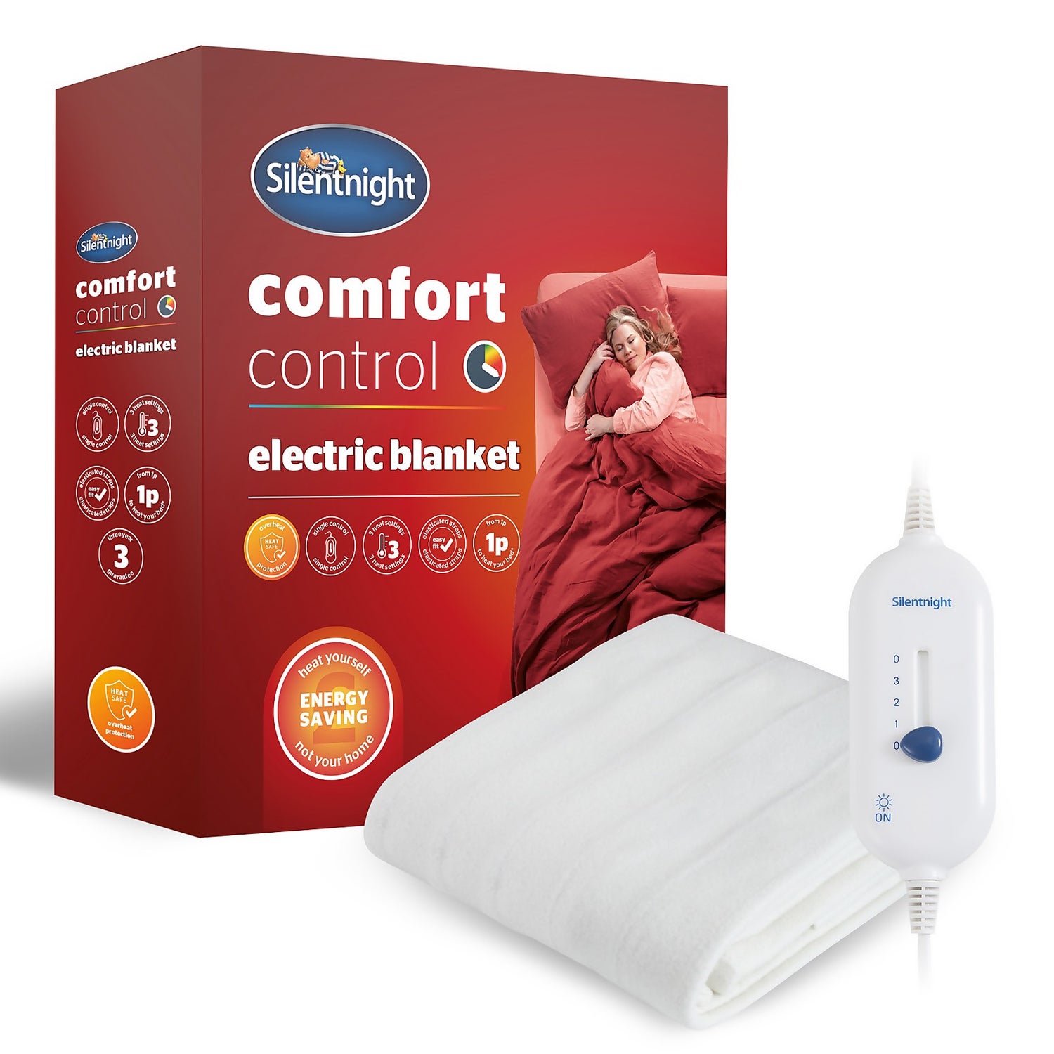 Single control electric blanket outlet