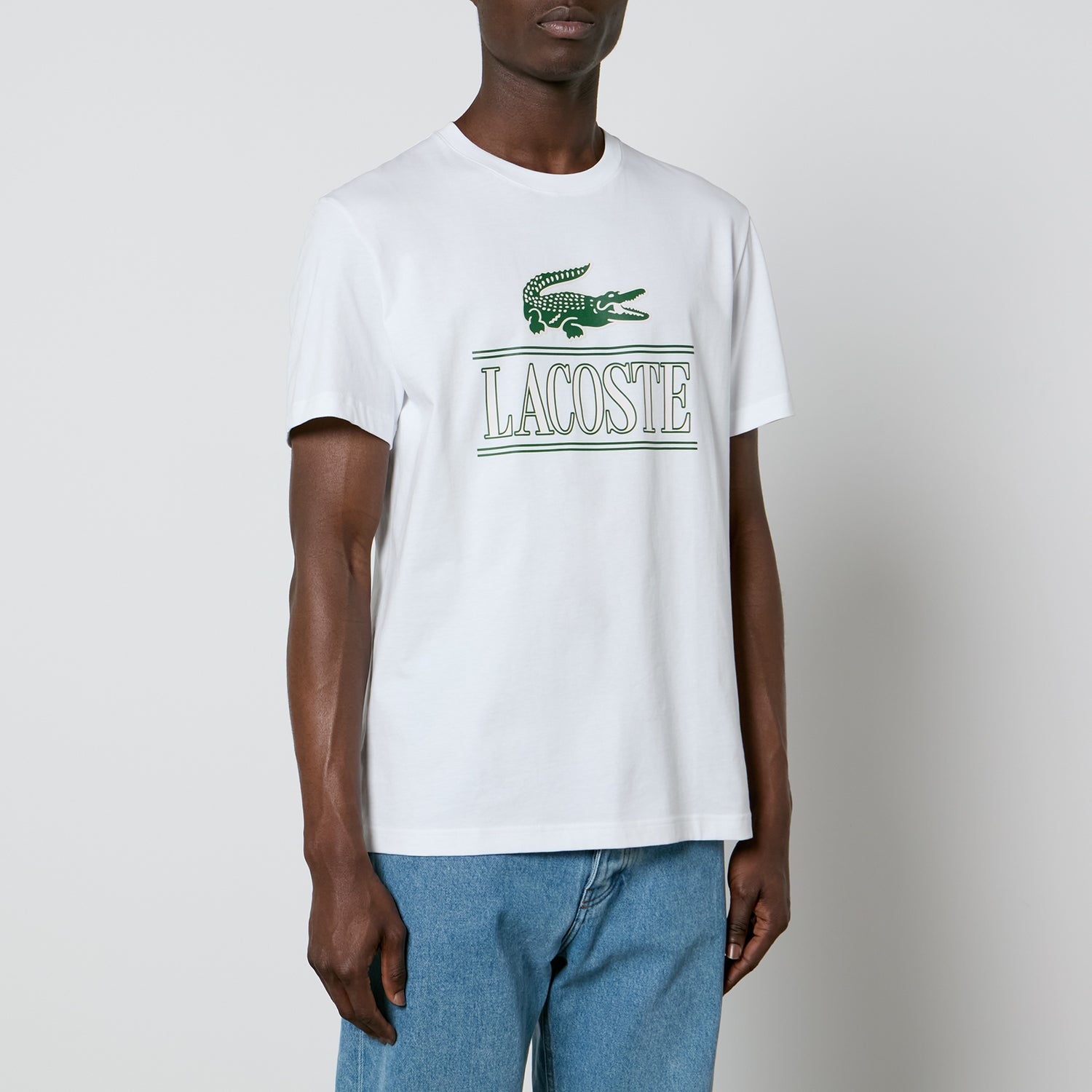 Lacoste Graphic Cotton-Jersey T-Shirt - XL