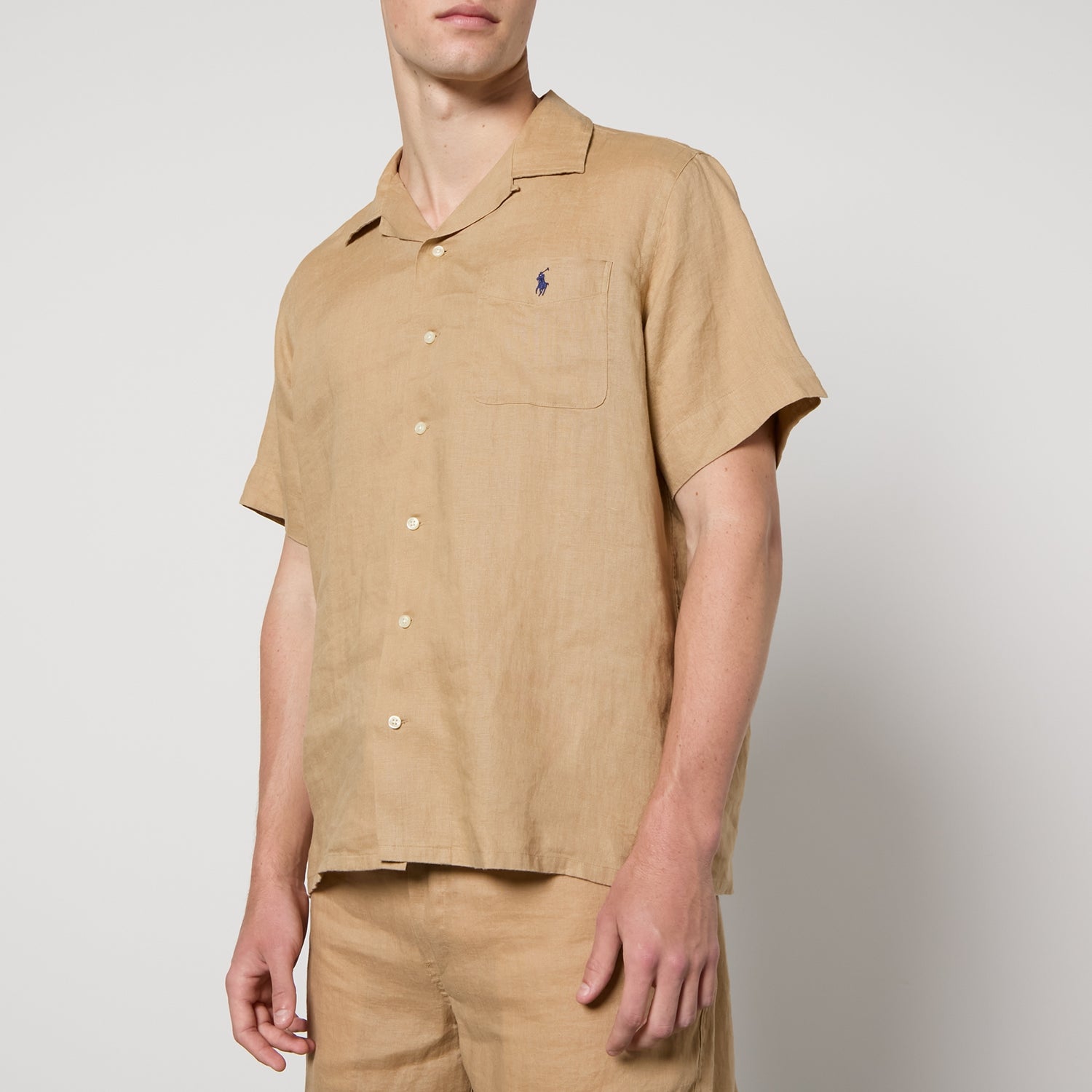 Polo Ralph Lauren Logo Linen Shirt - S