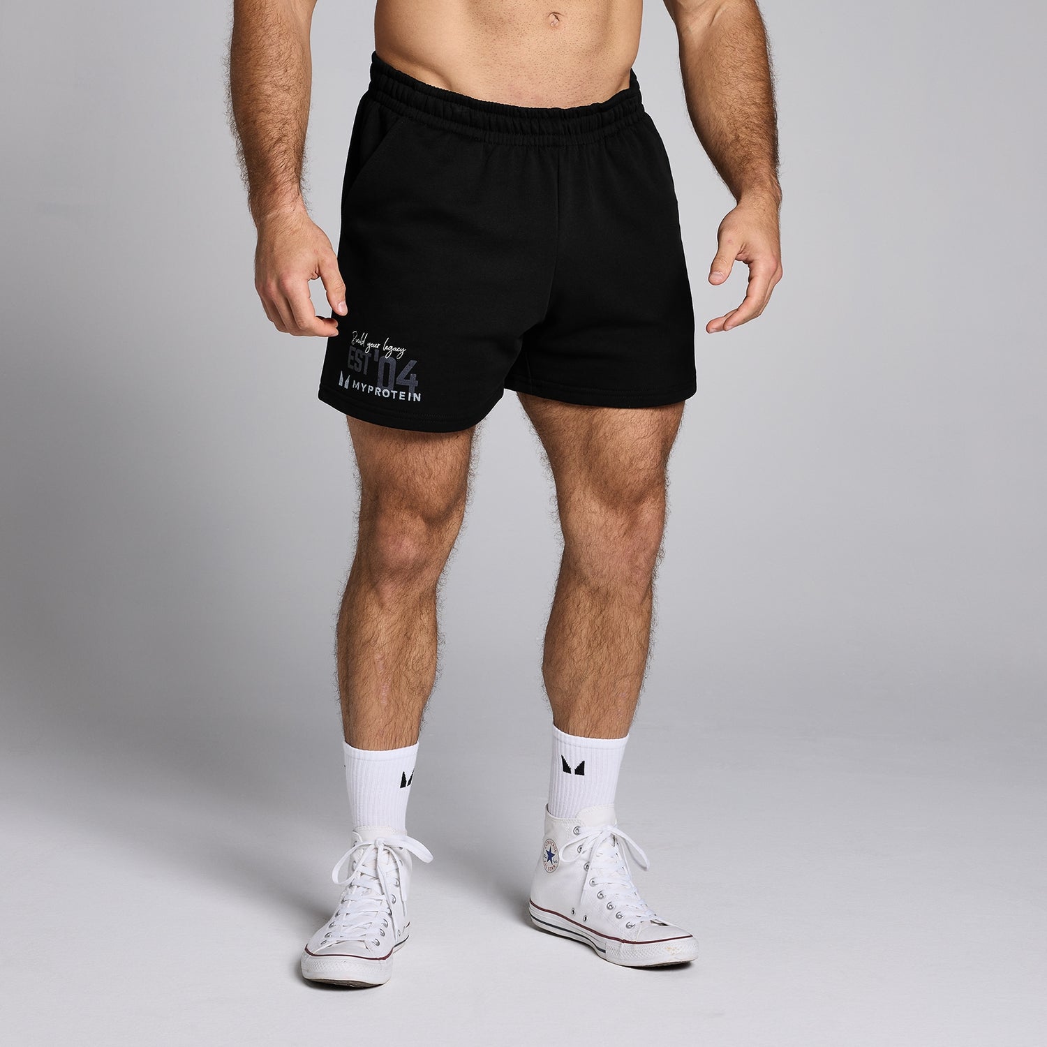 MP Men's Origin Graphic 5" Sweatshorts - Black - S