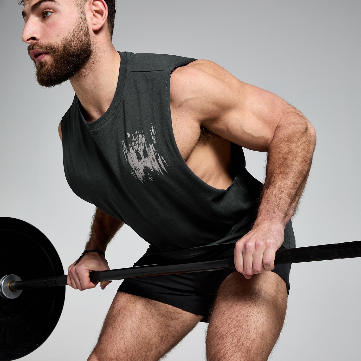 MP Men's Clay Graphic Tank - Washed Black