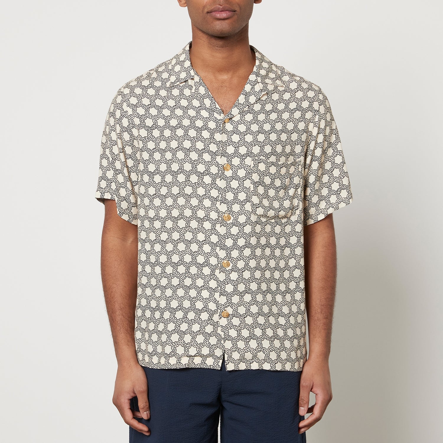 Portuguese Flannel Select Printed Cotton Shirt - XL