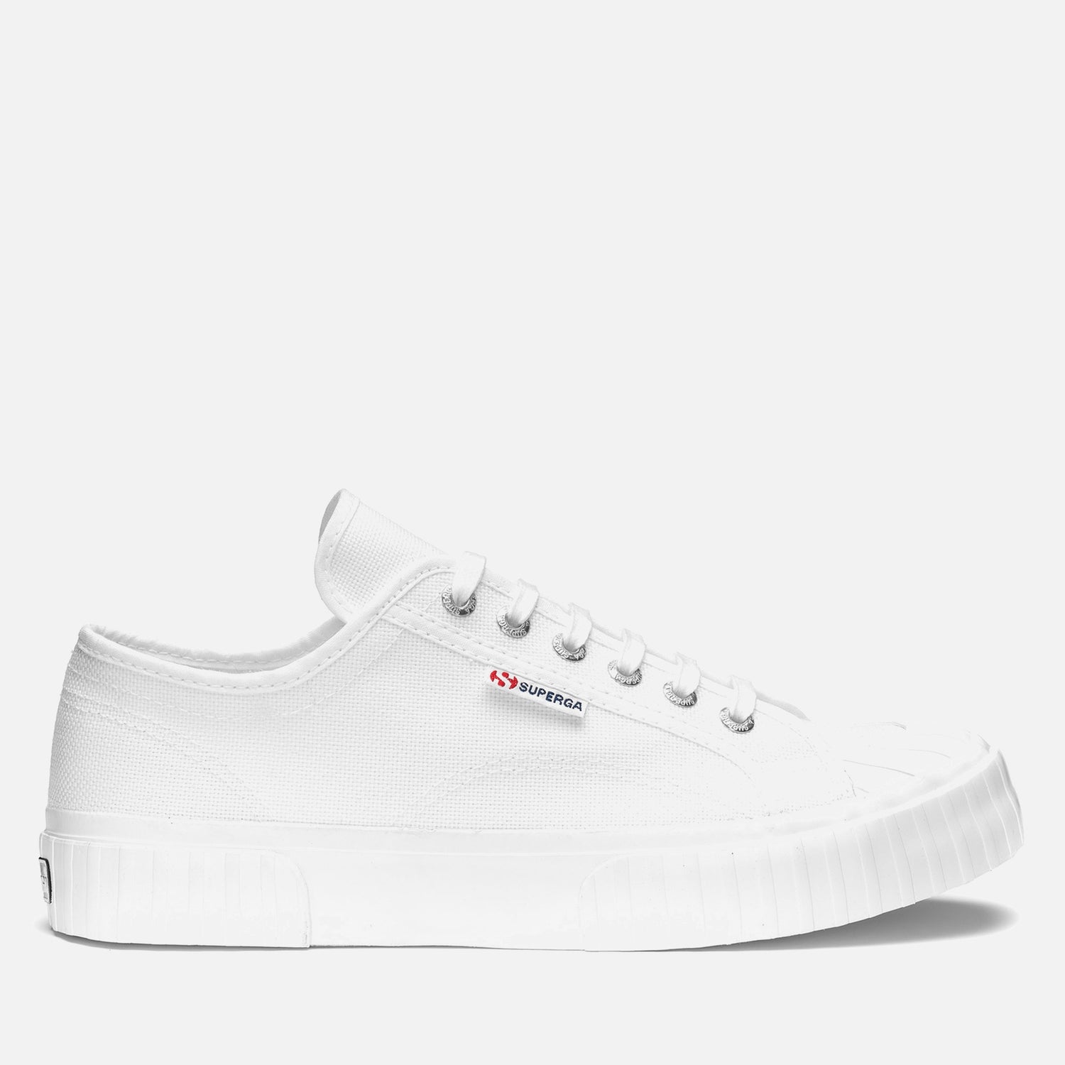 Superga Women's 2630 Stripe Canvas Trainers - UK 7