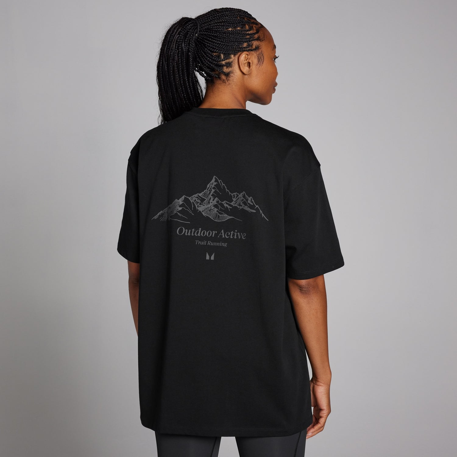 MP Women's Velocity Oversized T-Shirt - Black