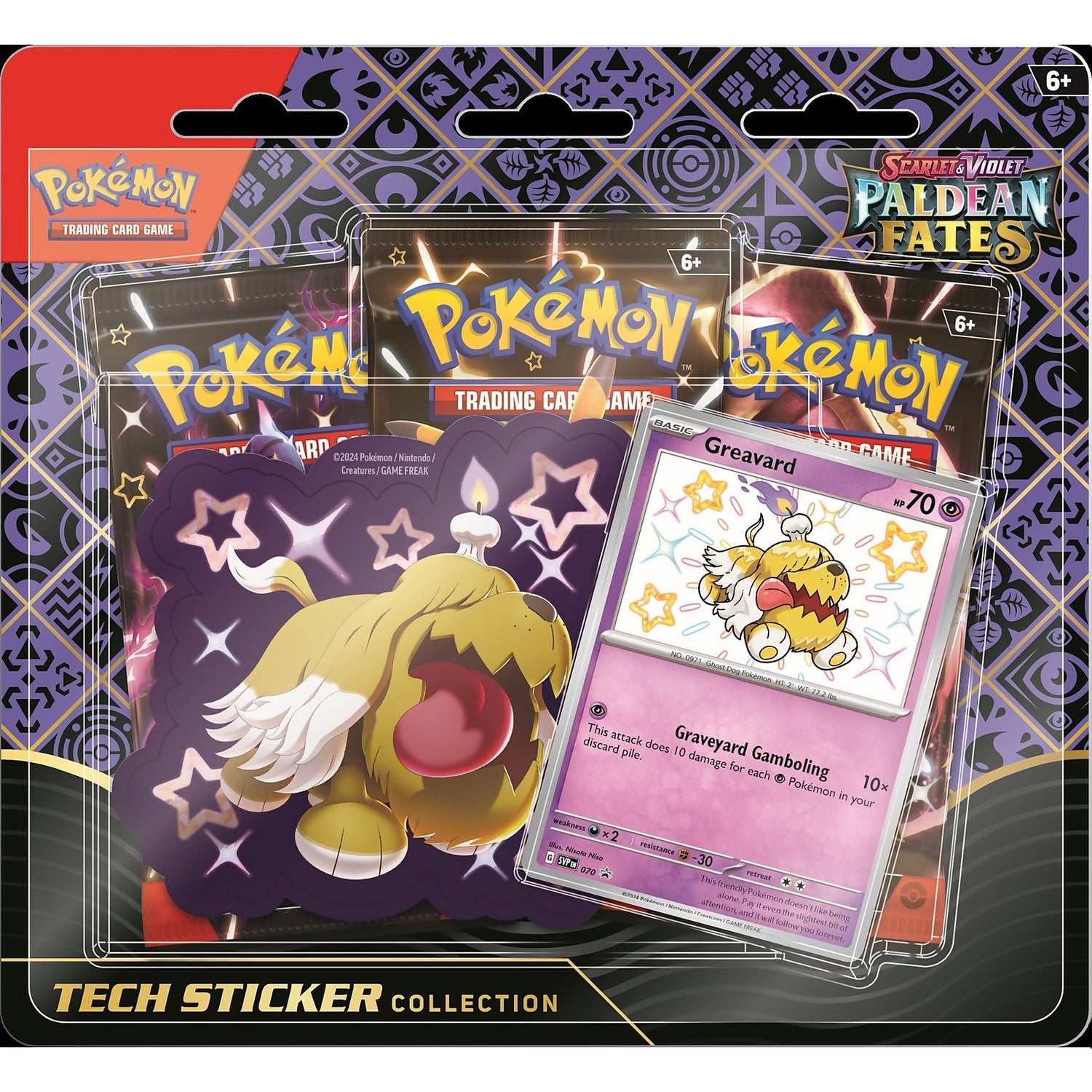 Pokémon TCG: Scarlet & Violet—Paldean Fates Tech Sticker Collection Styles  May Vary 290-87613/290-85613 - Best Buy