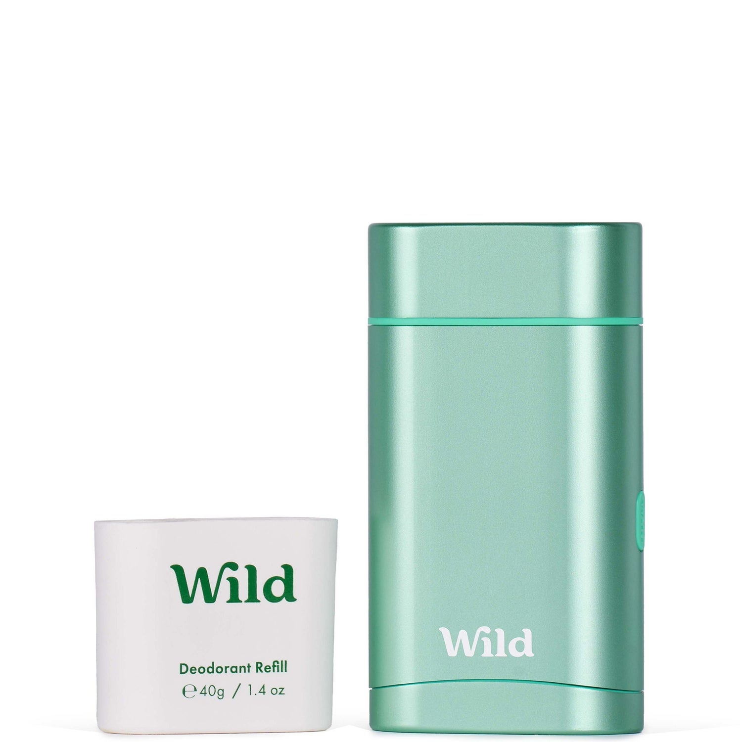 Wild Fresh Cotton and Sea Salt Deodorant in Aqua Case 40g