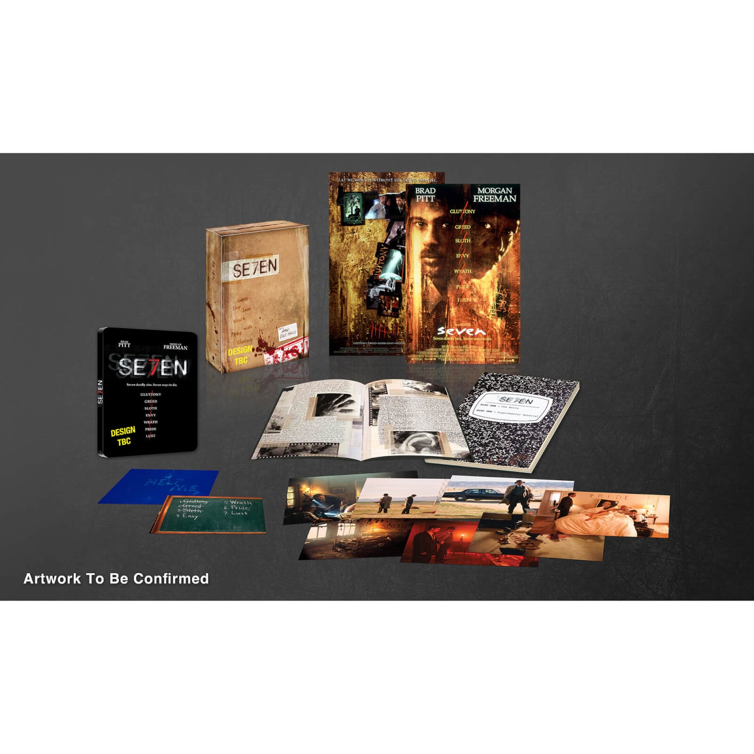 Se7en Ultimate Collector's Edition 4K Ultra HD Steelbook 4K - Zavvi US