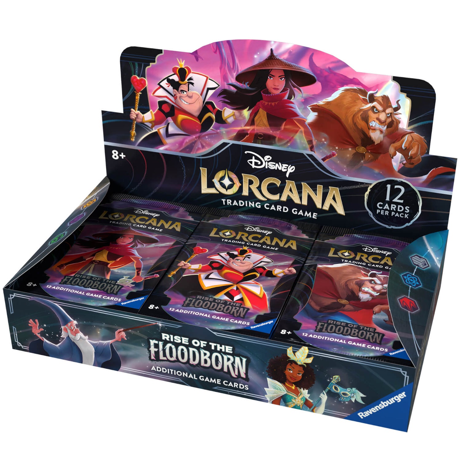 Disney Lorcana Trading Card Game Rise of the Floodborn Booster Packs CDU (24 Packs)
