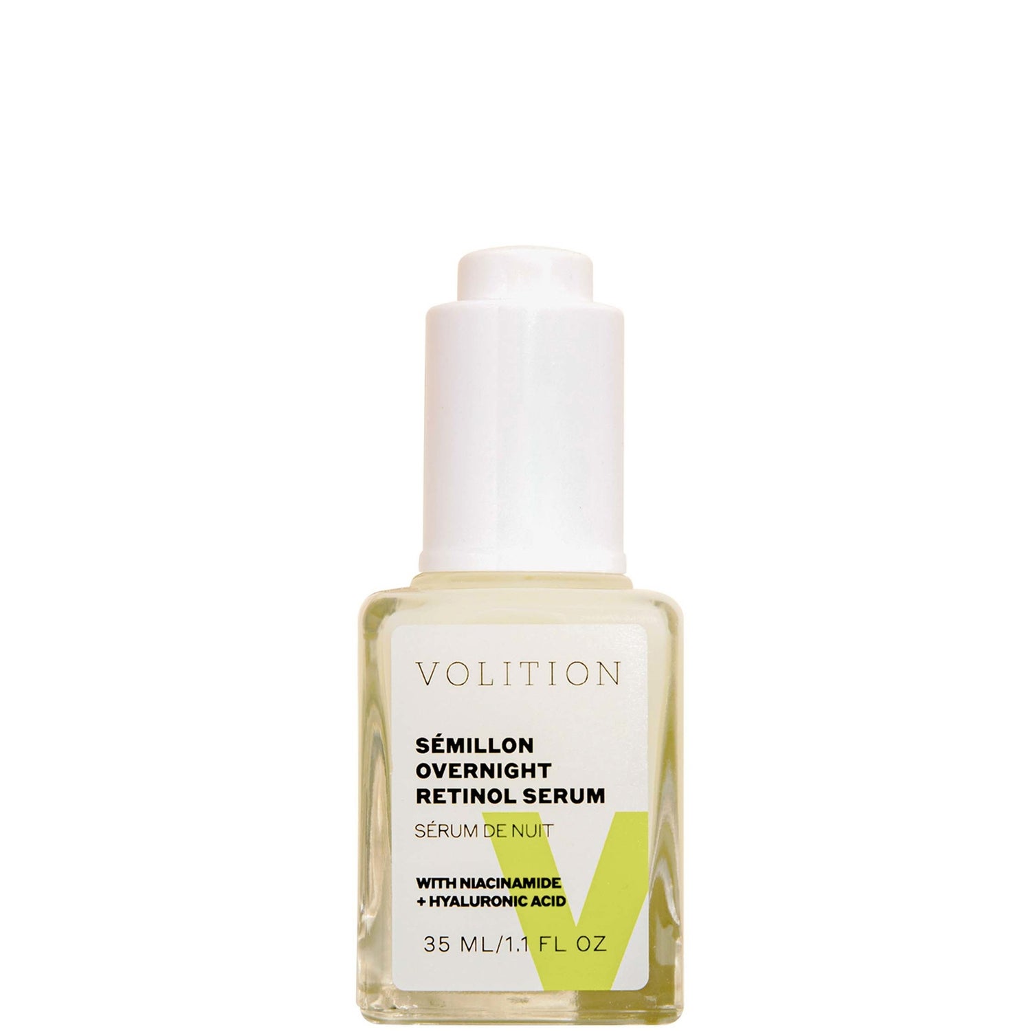 Volition Beauty Sémillon Overnight Retinol Serum with Niacinamide + Hyaluronic Acid 35ml