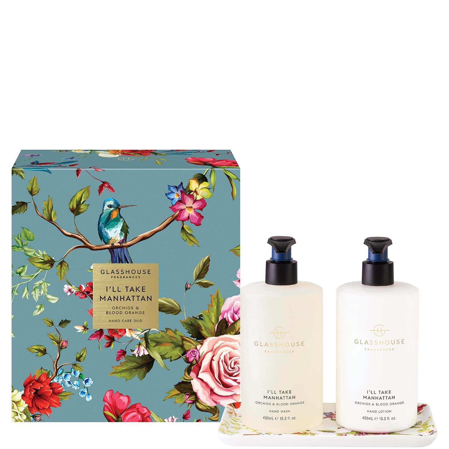 Glasshouse Fragrances I'll Take Manhattan Hand Lotion and Hand Wash Duo 450ml Gift Set
