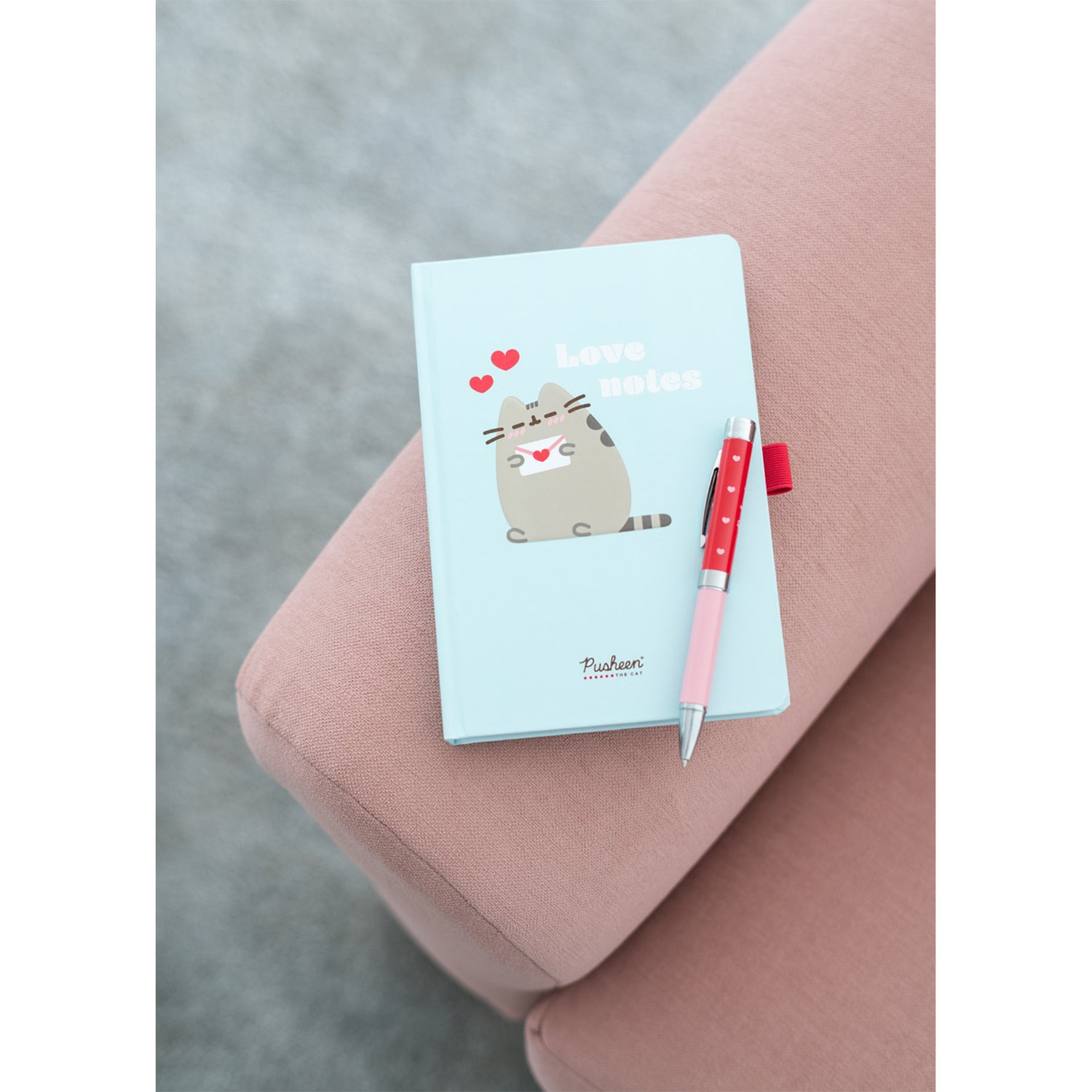 Pusheen Purrfect Love Collection A5 Premium Notebook With Projector Pen