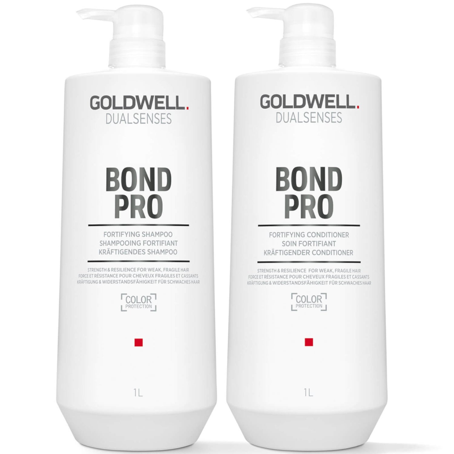 Goldwell Dualsenses Bond Pro Shampoo and Conditioner 1L Duo For Weak, Damaged Hair (Worth £128.20)