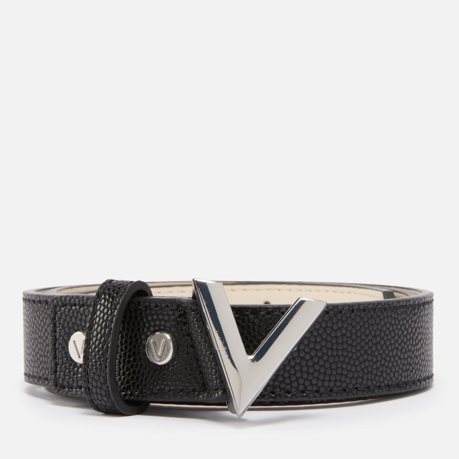 Valentino Divina Faux Leather Belt - XS