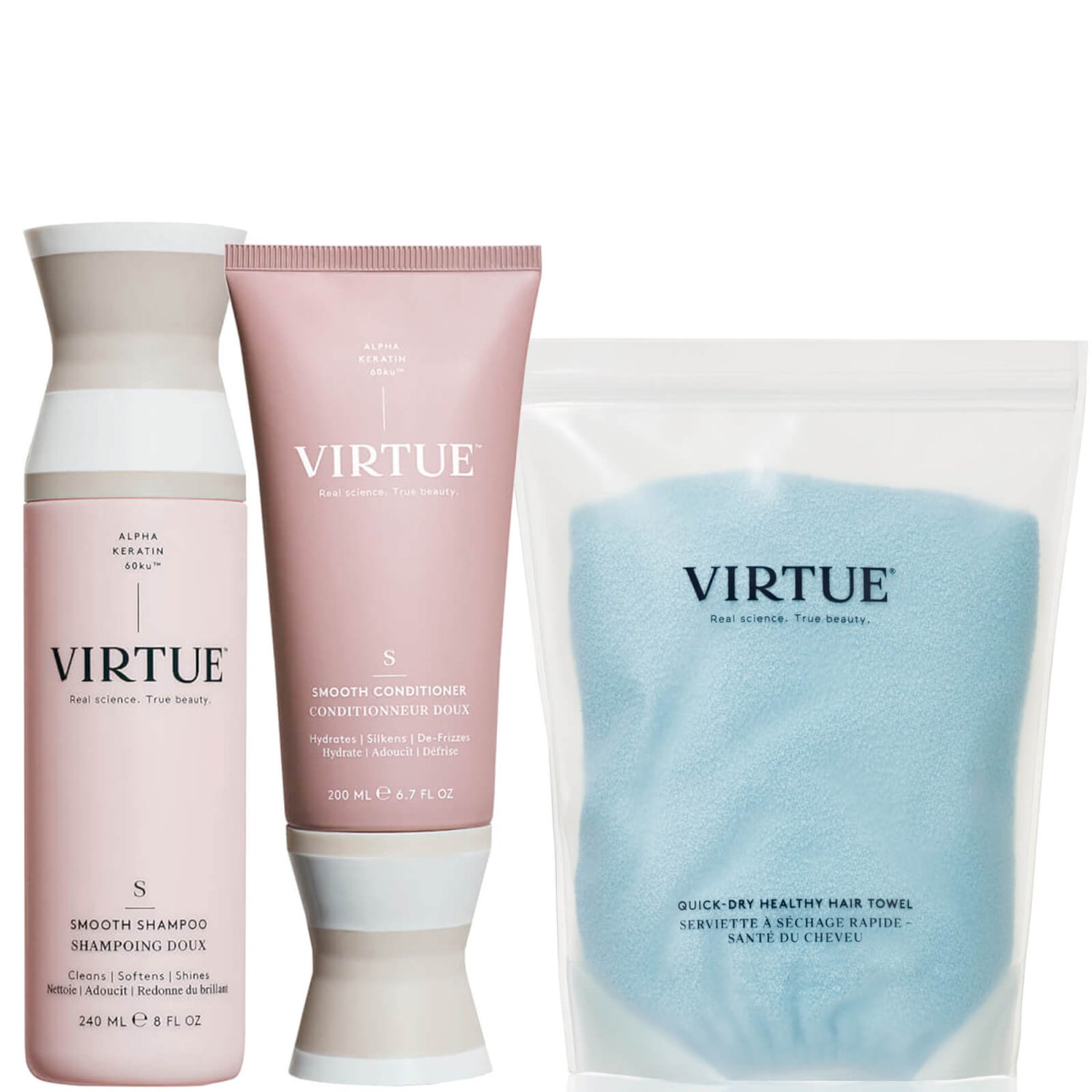 VIRTUE Limited Edition Smooth Bundle with Towel (Worth $121)