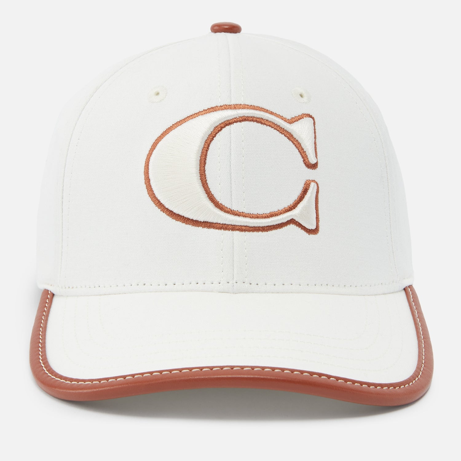 Coach C Cotton Canvas Baseball Hat