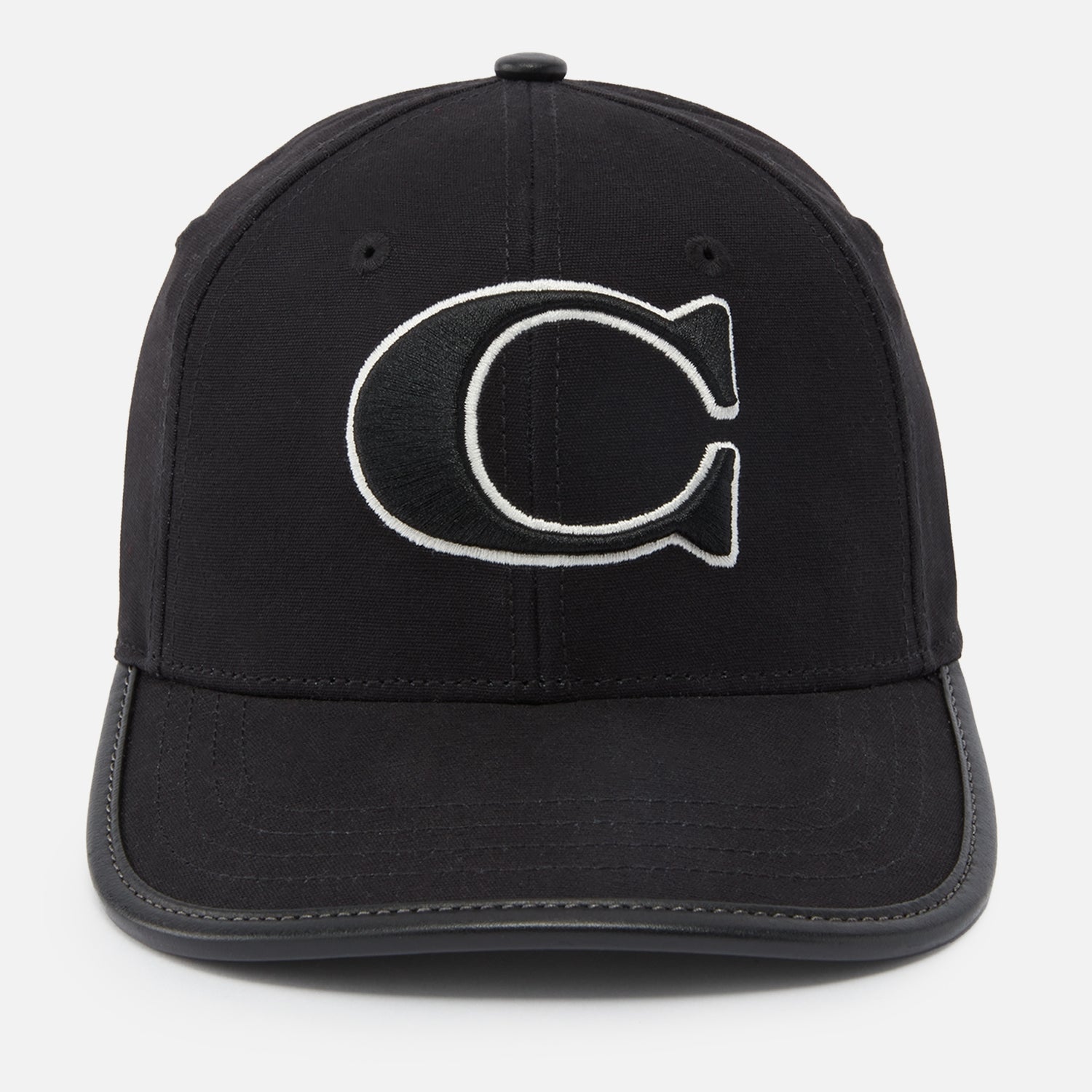 Coach C Cotton Canvas Baseball Hat