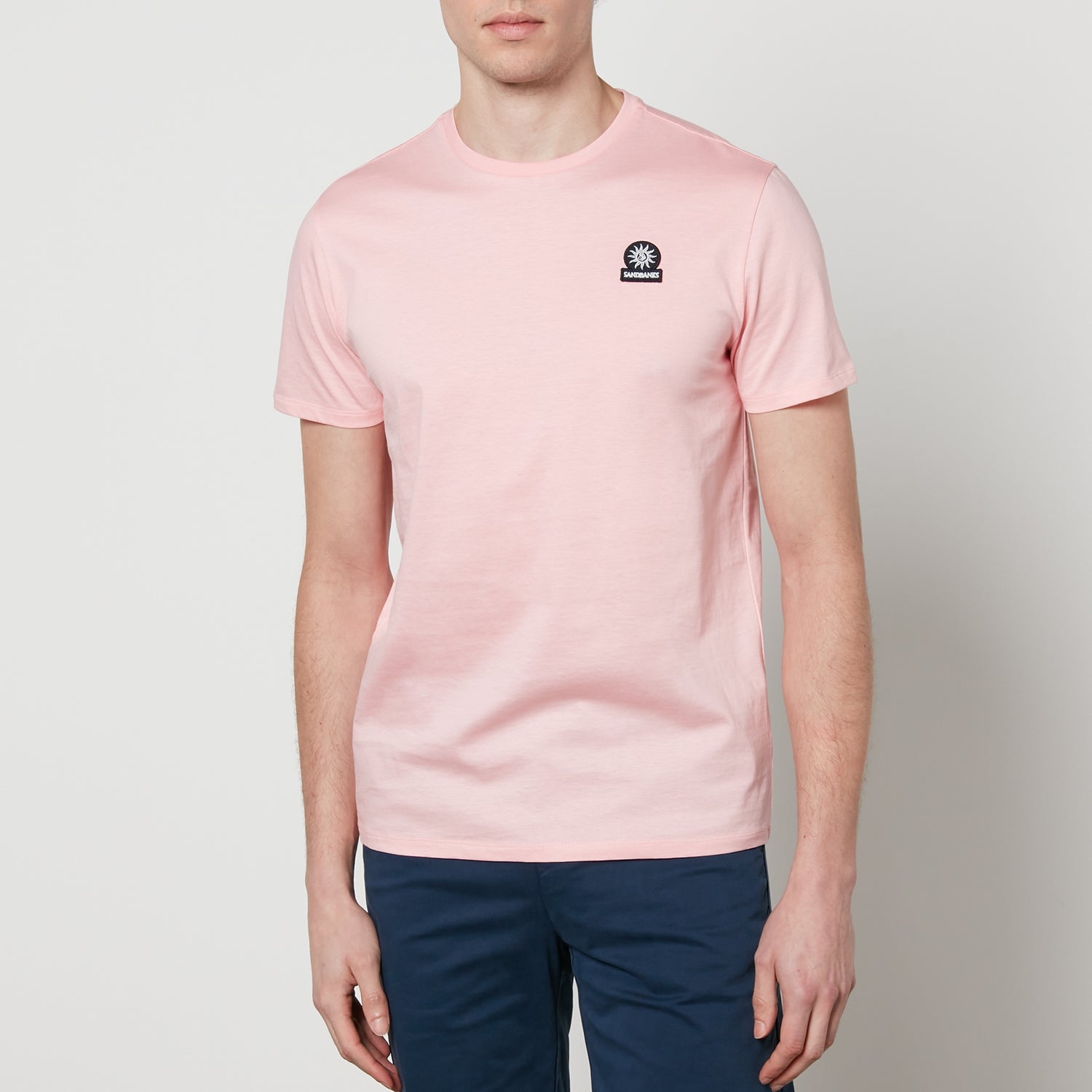 Sandbanks Logo-Appliquéd Organic Cotton-Jersey T-Shirt - S