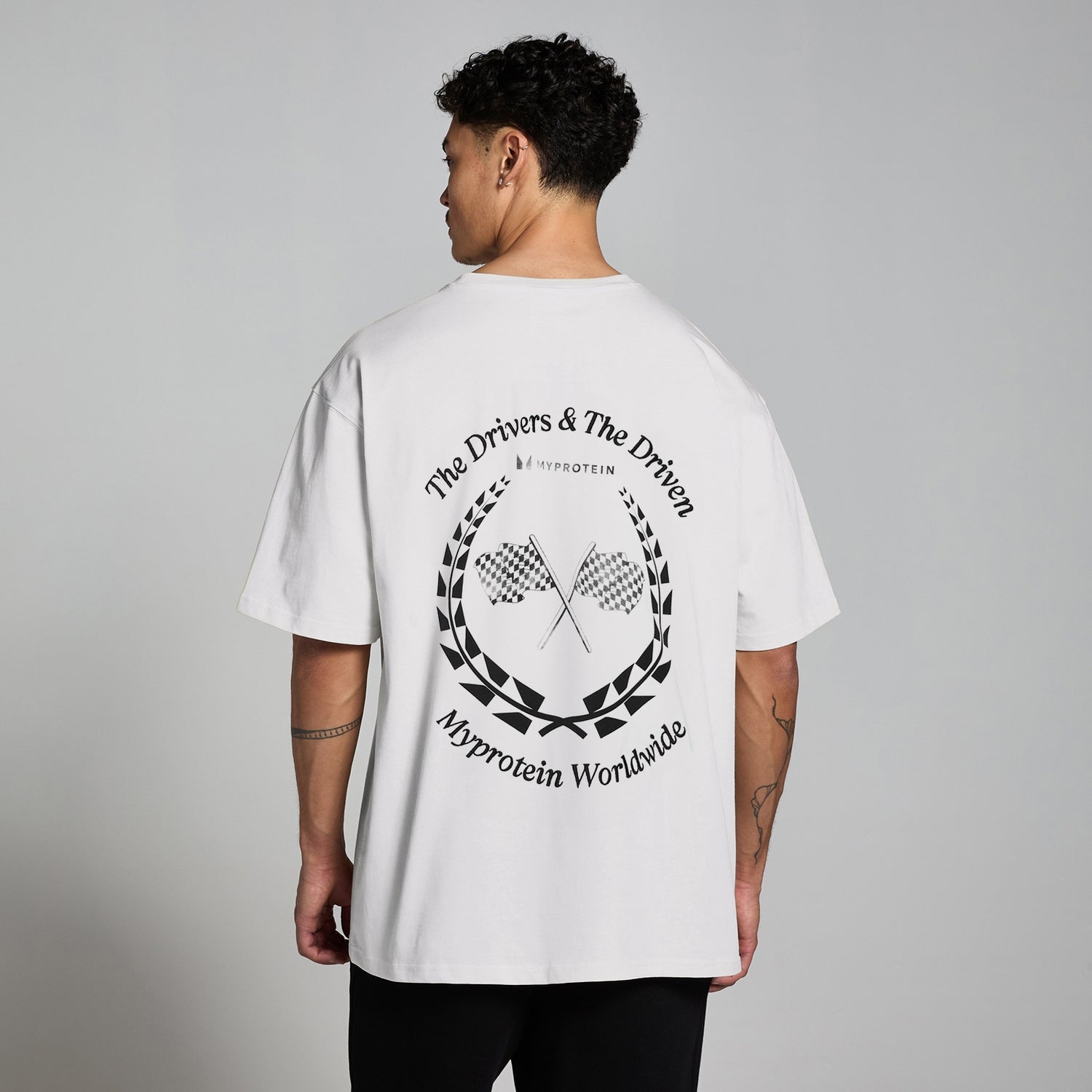 MP World Wide Graphic T-Shirt - Natural Cream - XXS-XS