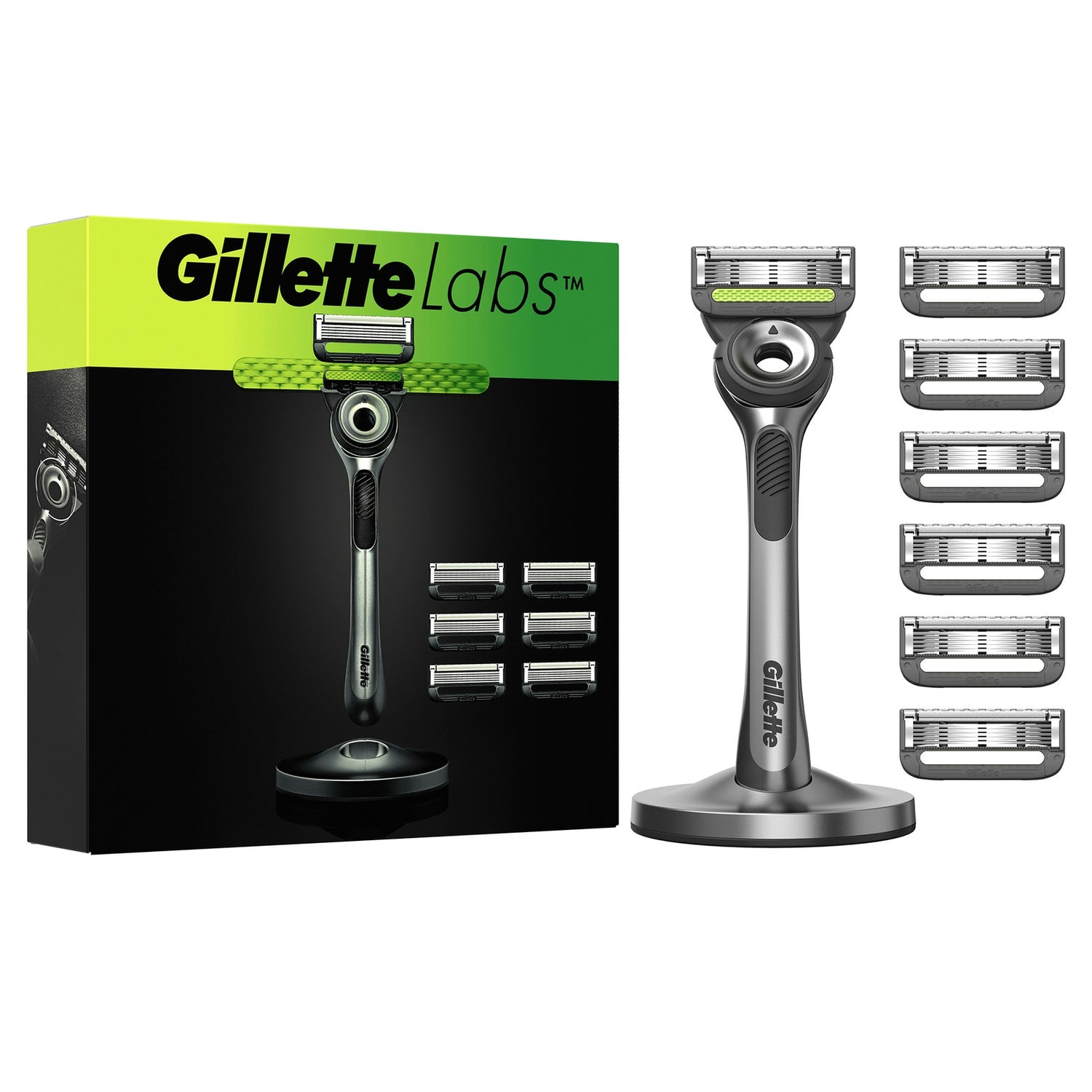 Gillette Labs Razor Silver Edition Value Pack