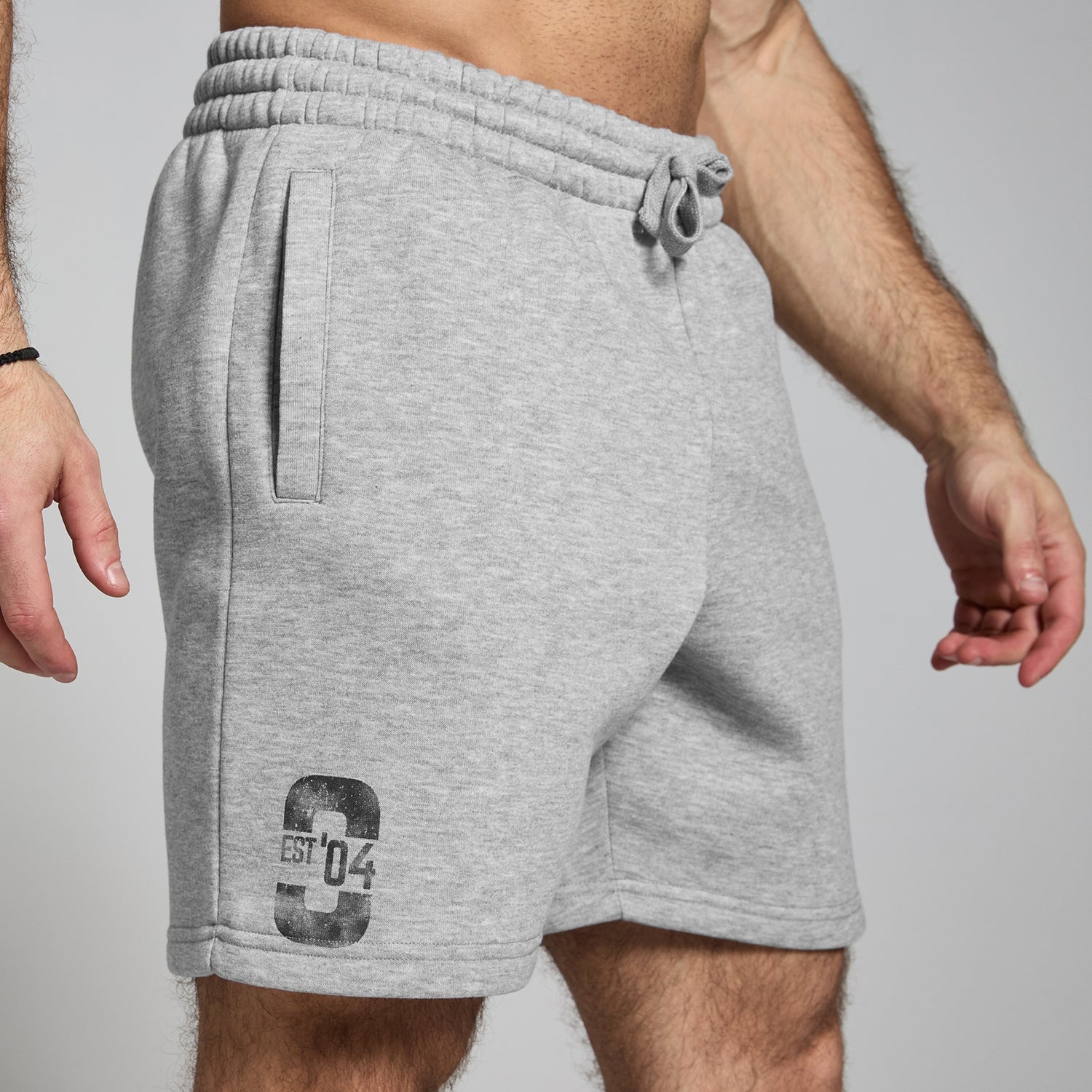 MP Men's Origin Graphic Sweatshorts - Grey Marl