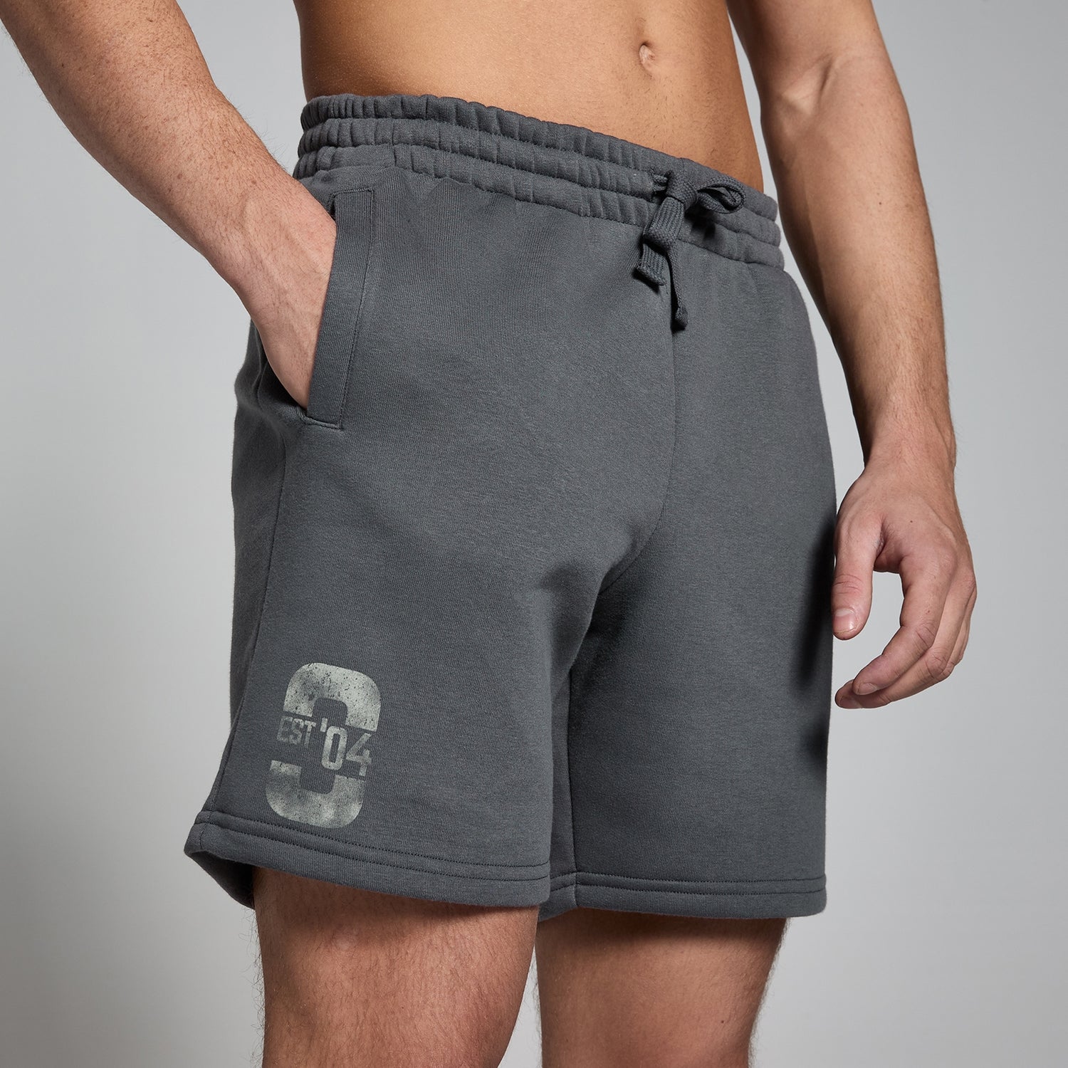 MP Men's Origin Graphic Sweatshorts - Washed Grey