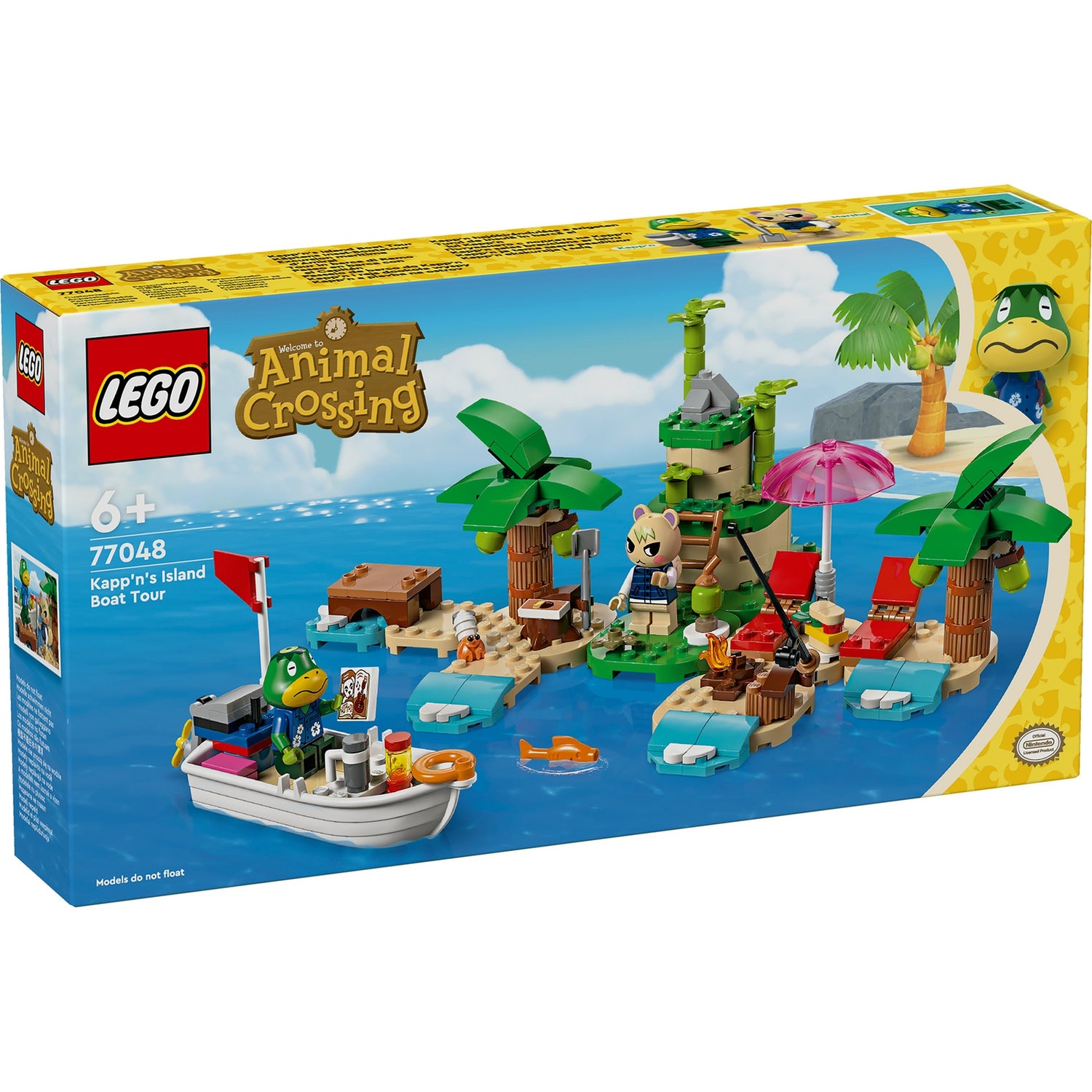 LEGO Animal Crossing Kapp'n's Island Boat Tour Creative Toy 77048 Toys -  Zavvi US